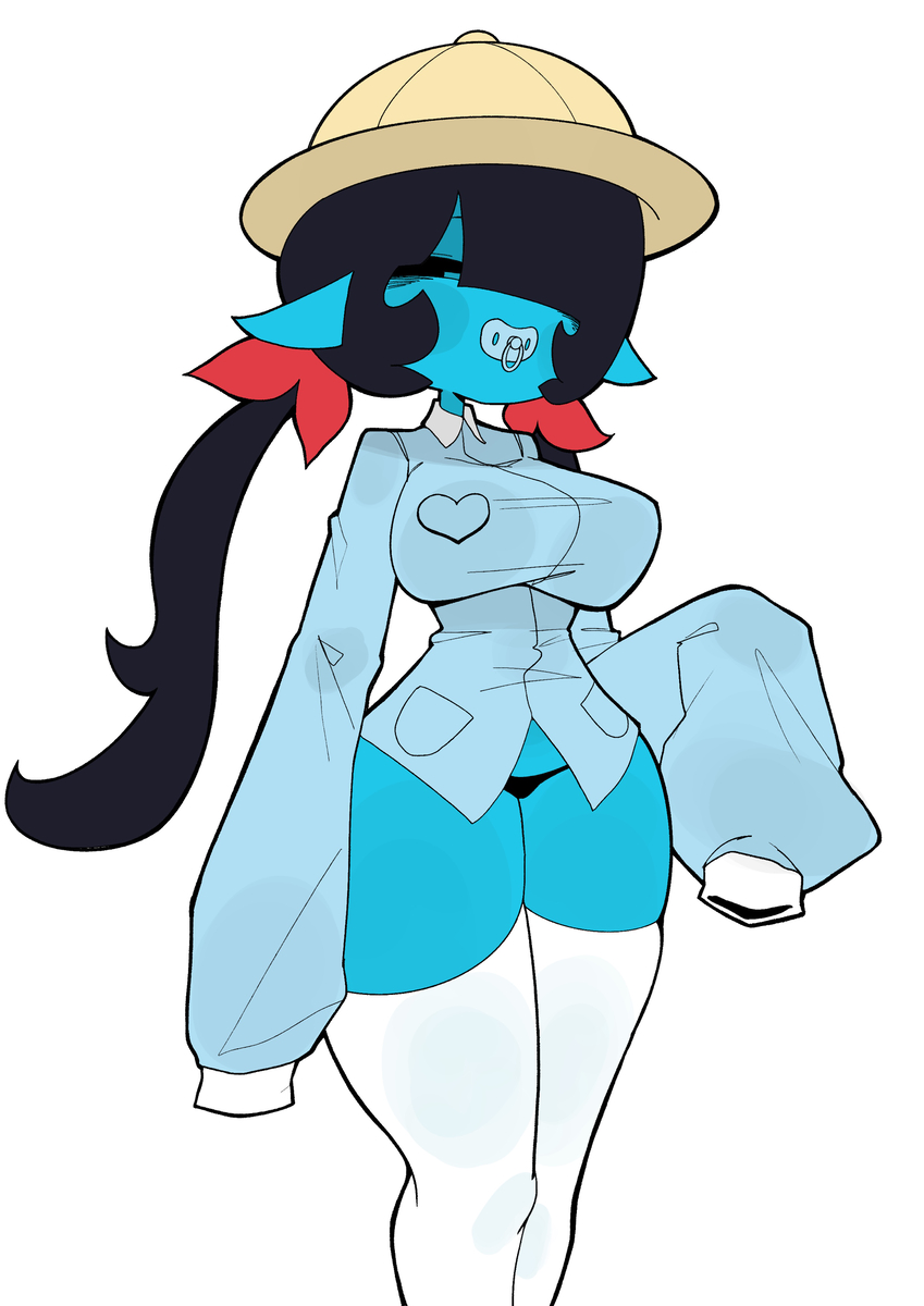 Aqua (Deltarune) Rule 34 Image