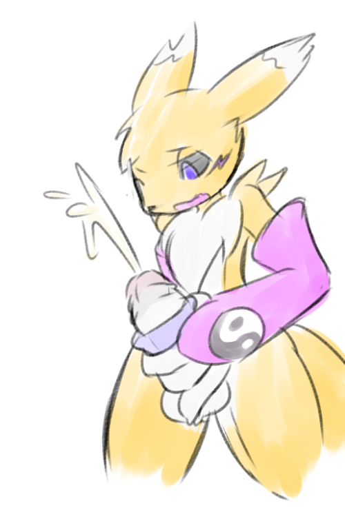 Renamon (Digimon) Rule 34 Image
