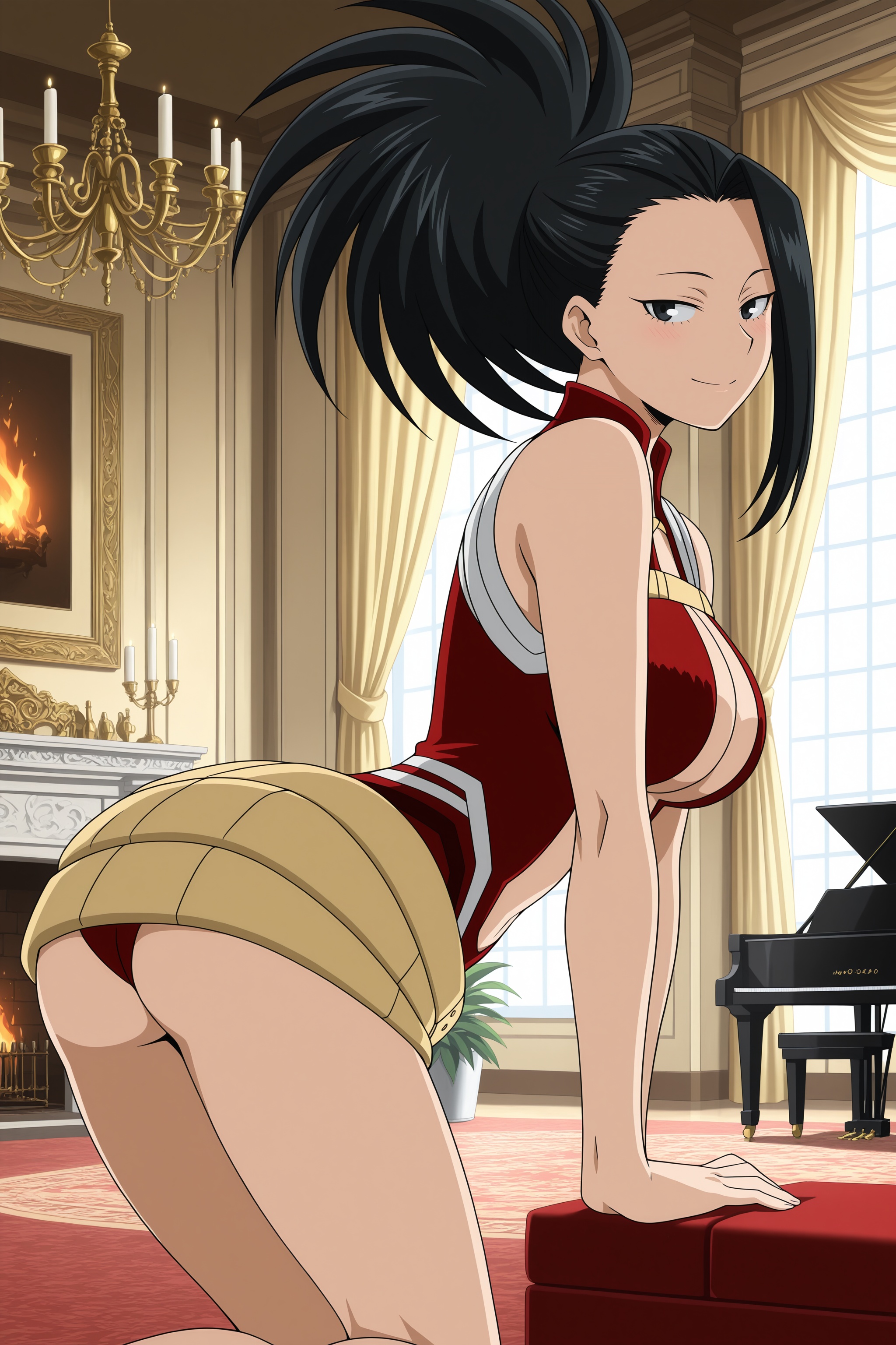 Momo Yaoyorozu (My Hero Academia) Rule 34 Image