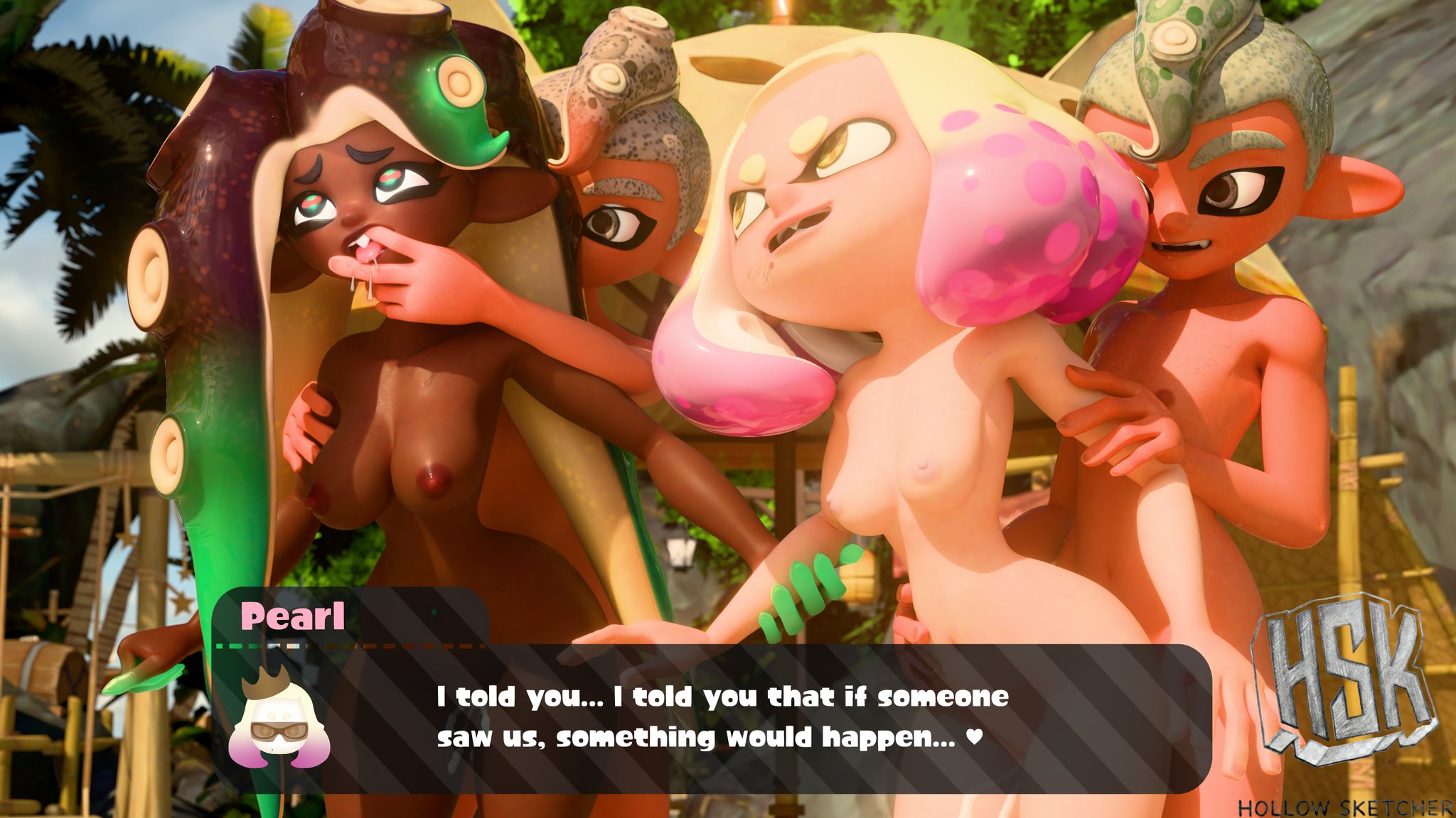 Marina (Splatoon) Rule 34 Image