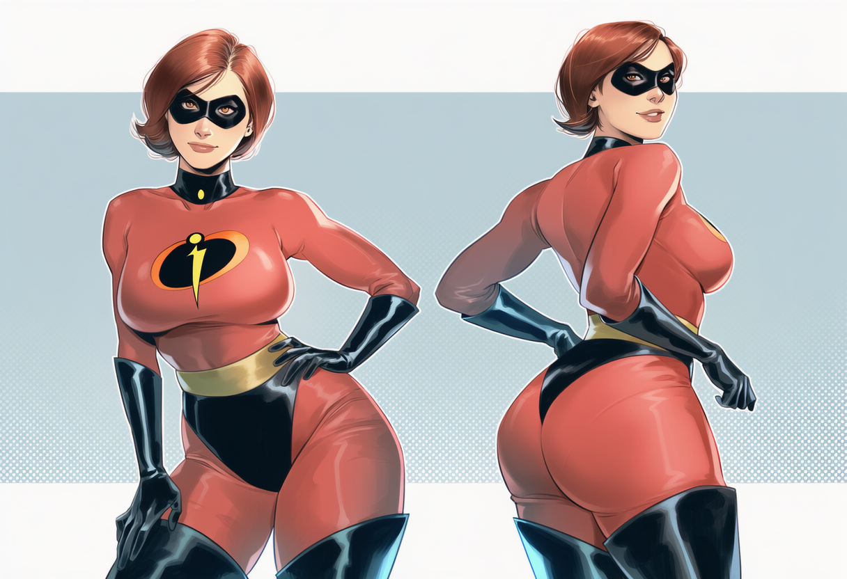 Elastigirl (Disney) Rule 34 Image