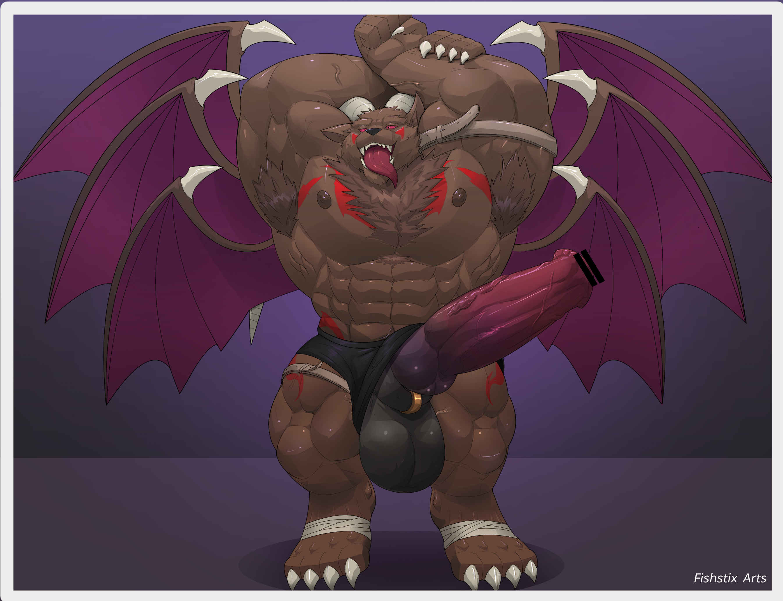 Belphemon (Bandai Namco) Rule 34 Image