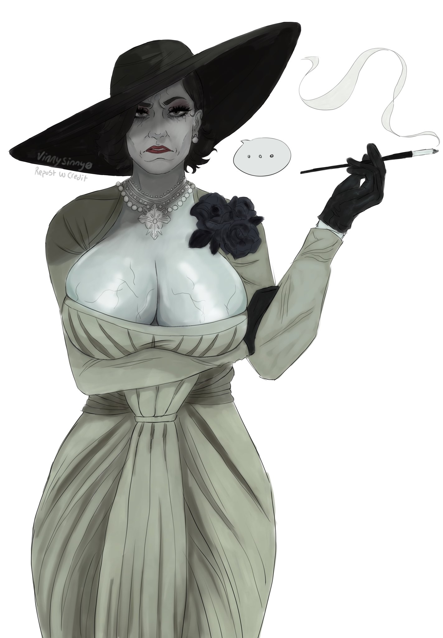 Alcina Dimitrescu (Capcom) Rule 34 Image