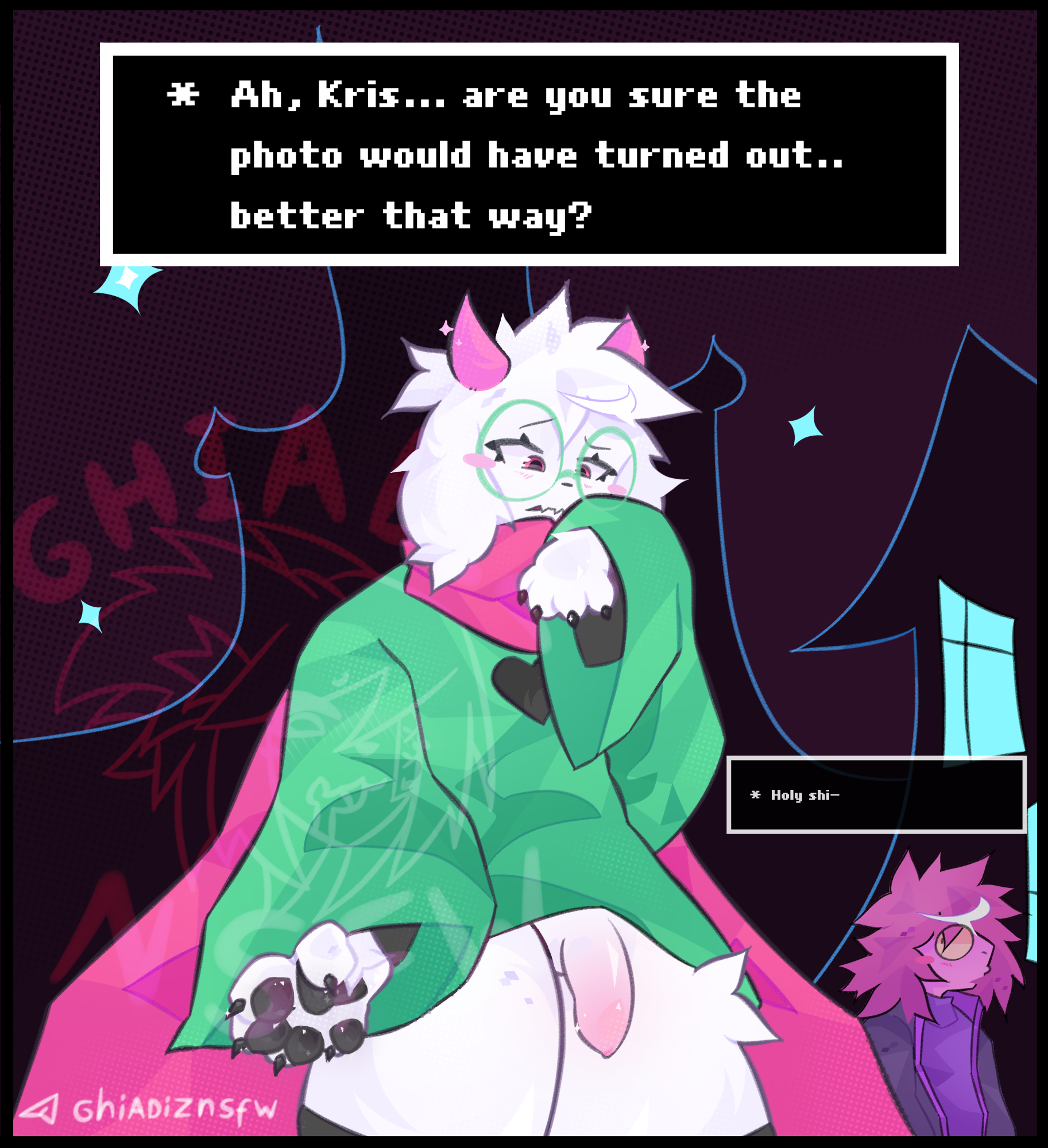 Ralsei (Deltarune) Rule 34 Image