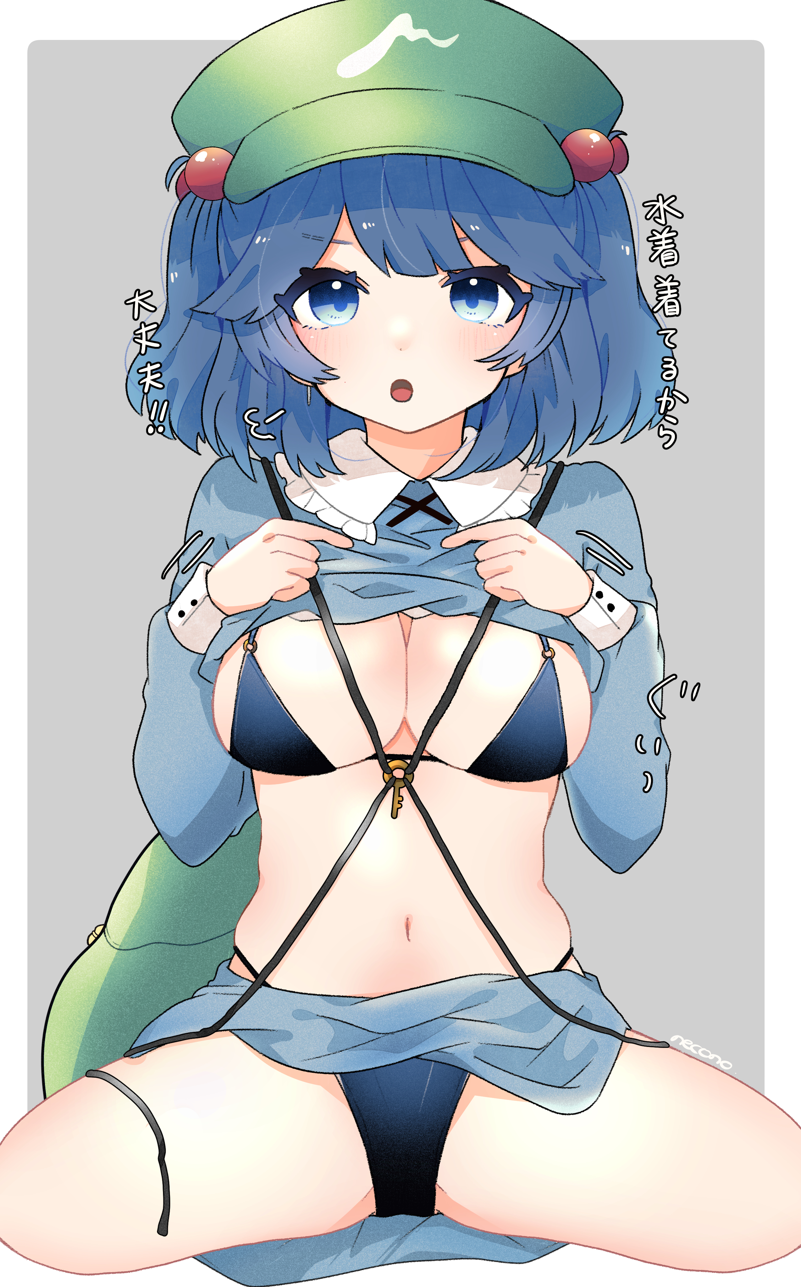Nitori Kawashiro (Touhou) Rule 34 Image