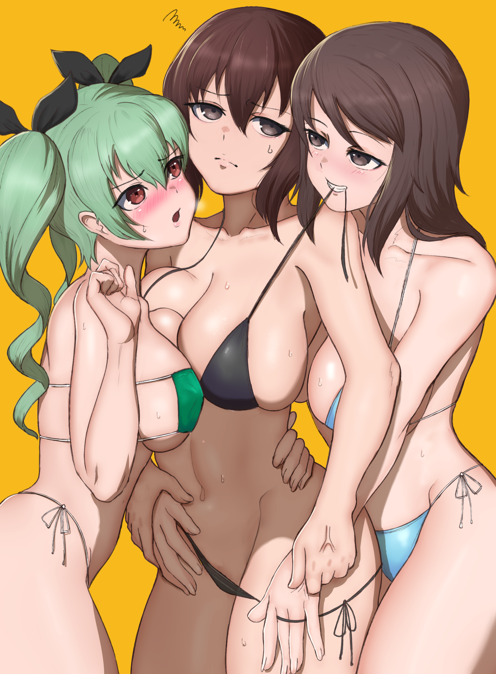 Anchovy (Girls Und Panzer) Rule 34 Image