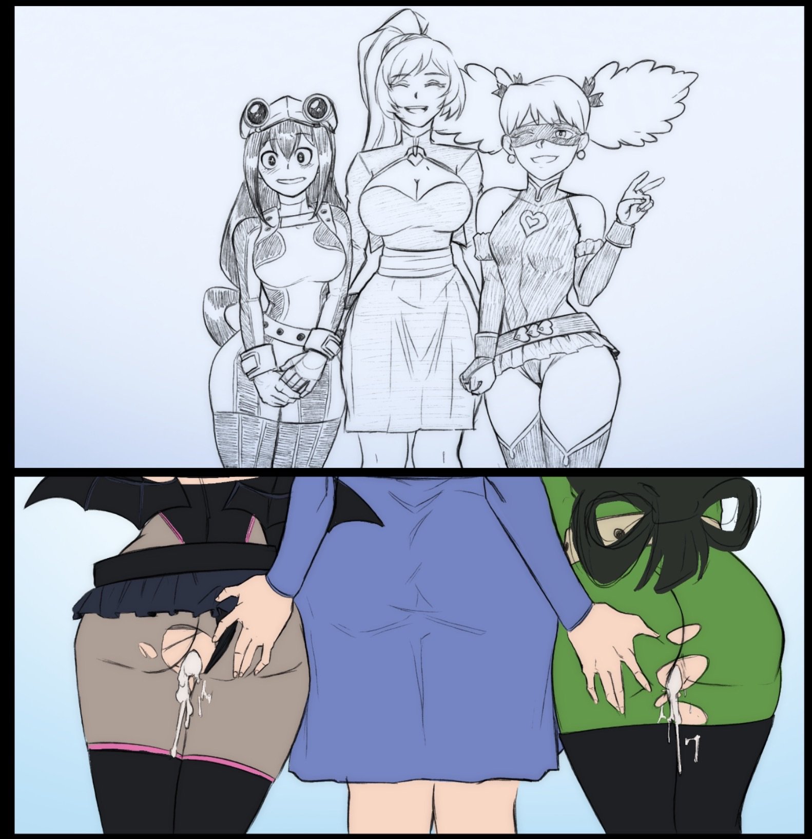 Froppy (Boku No Hero Academia) Rule 34 Image