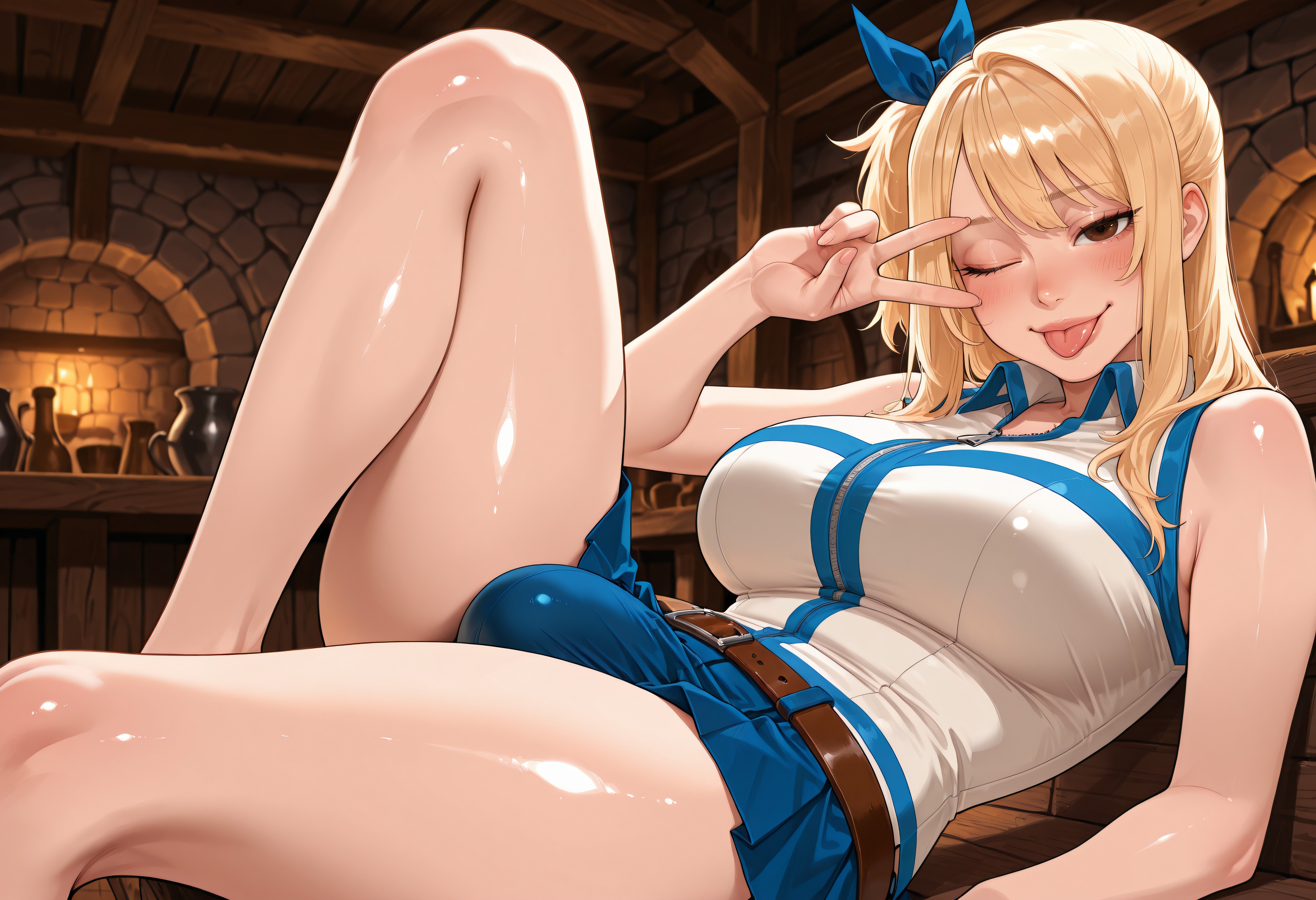 Lucy Heartfilia (Fairy Tail) Rule 34 Image