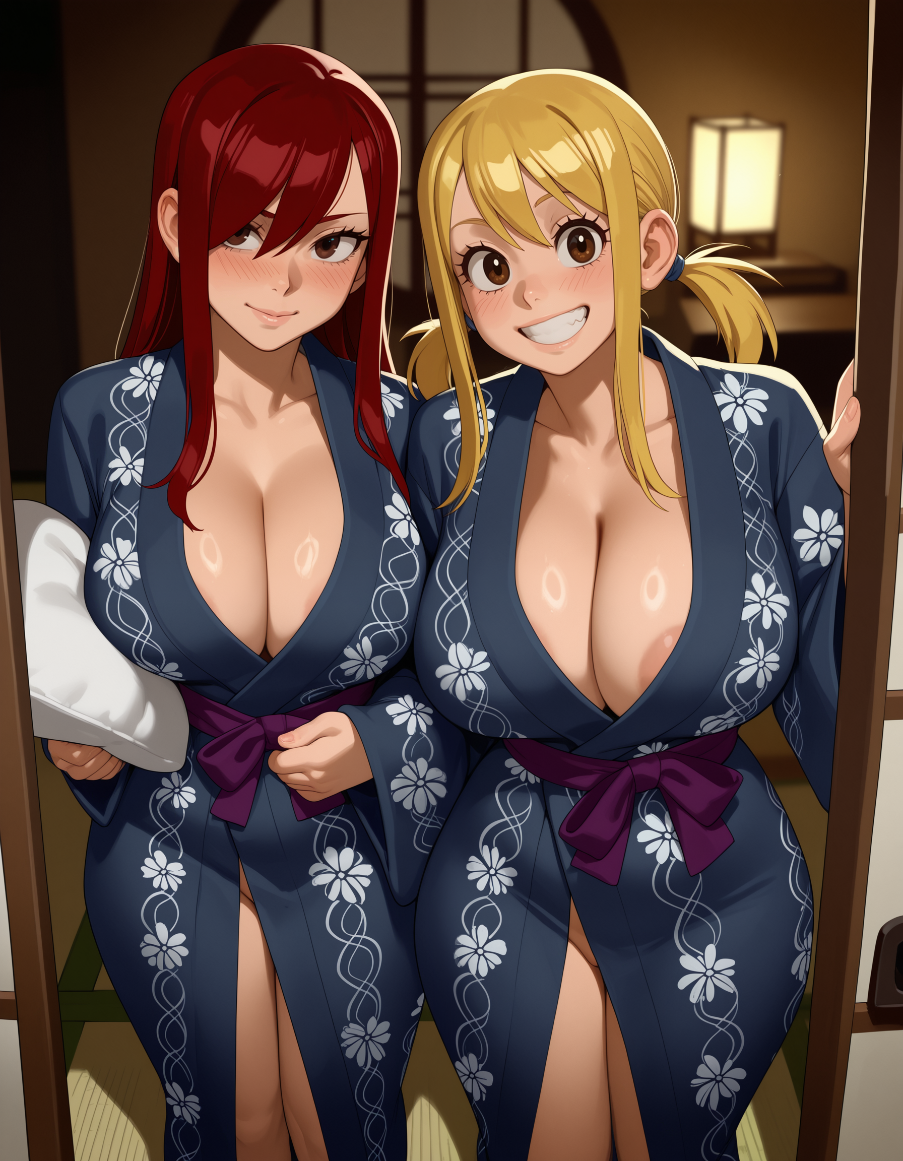Erza Scarlet (Fairy Tail) Rule 34 Image
