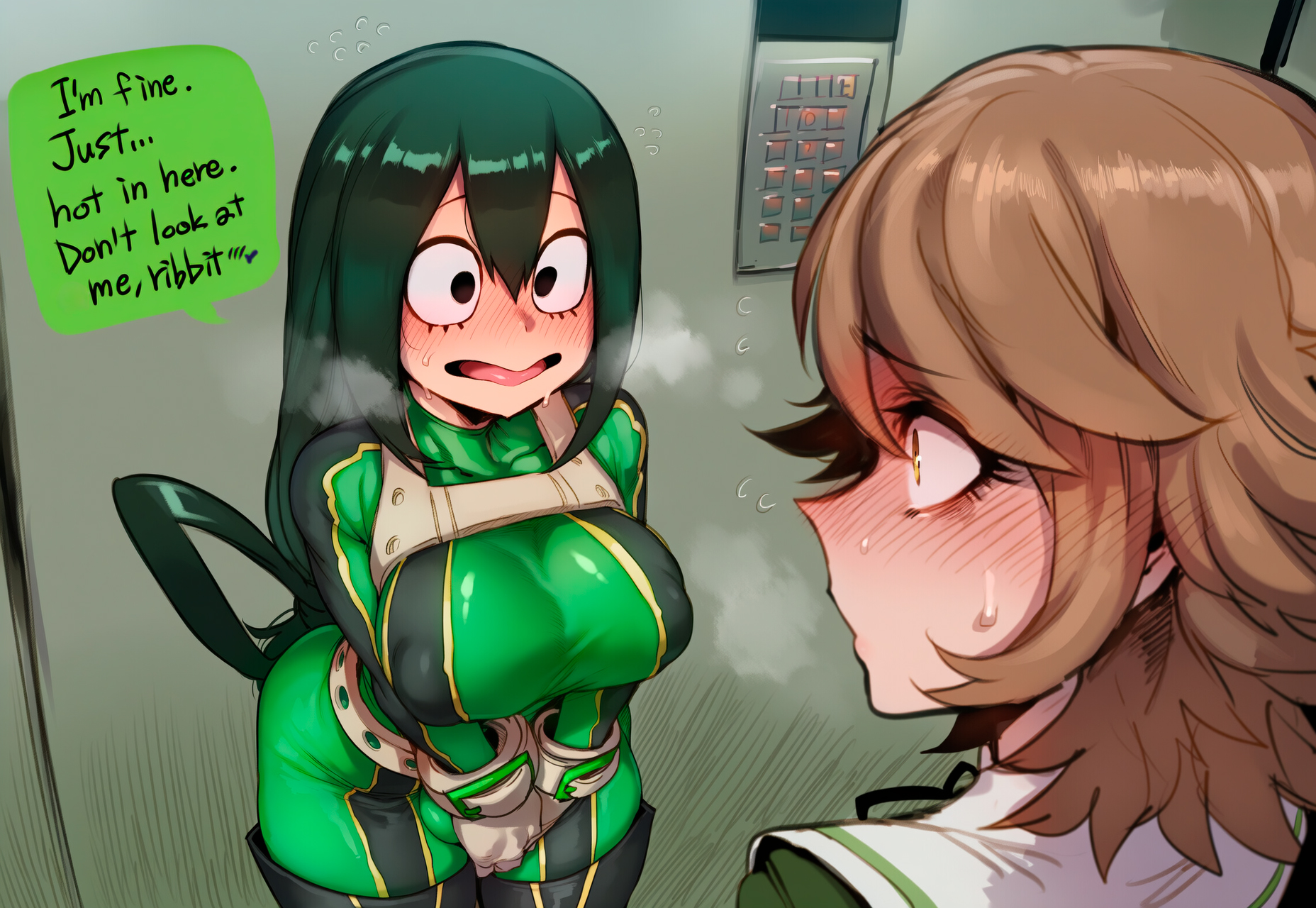 Asui Tsuyu (Danganronpa) Rule 34 Image