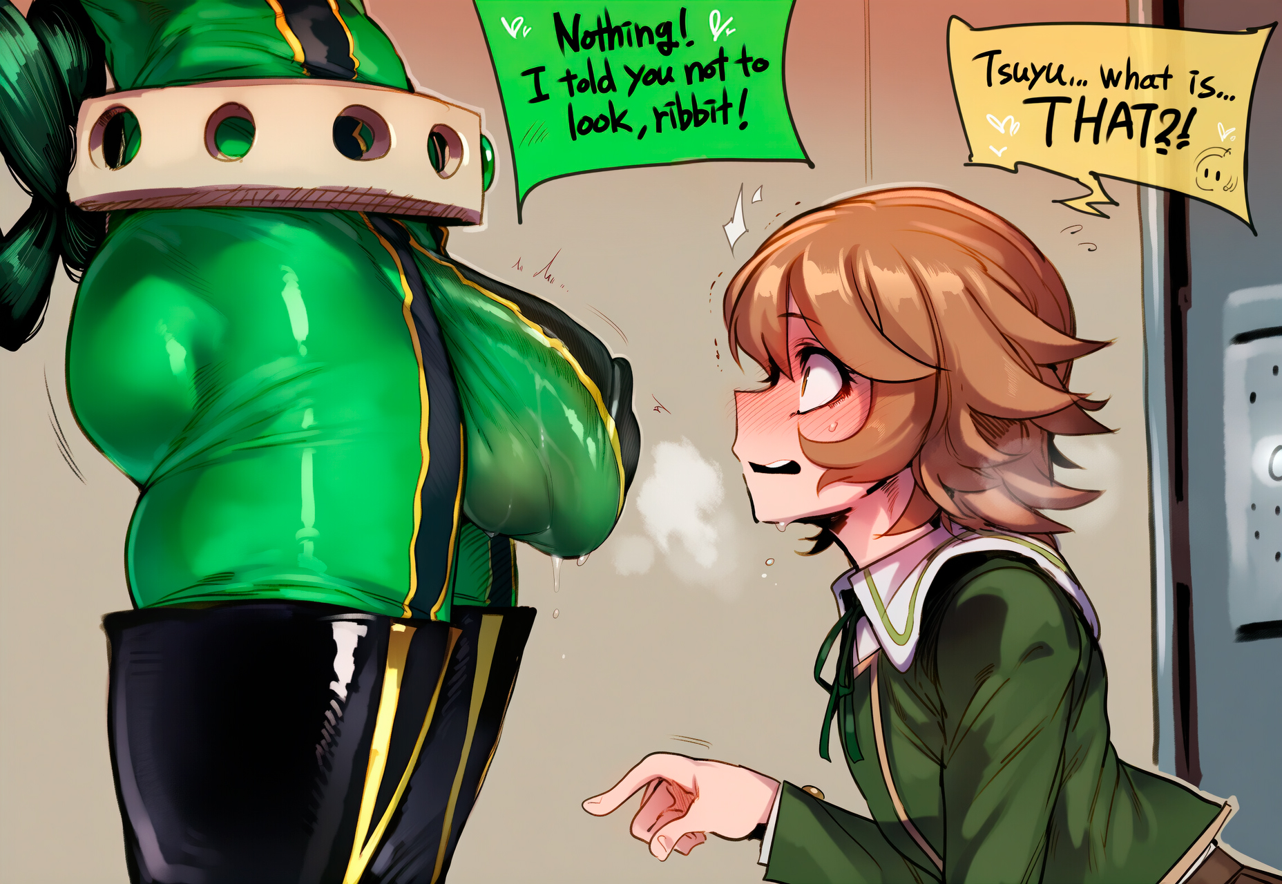Asui Tsuyu (Danganronpa) Rule 34 Image