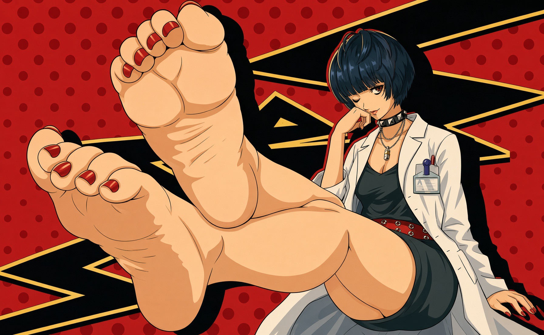 Tae Takemi (Persona) Rule 34 Image
