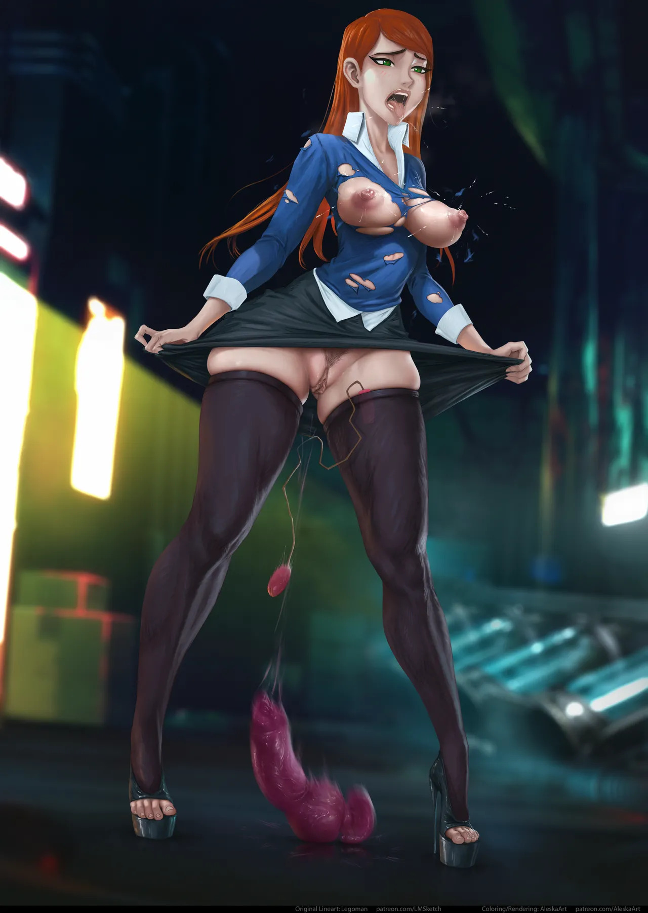 Gwen Tennyson (Ben 10) Rule 34 Image