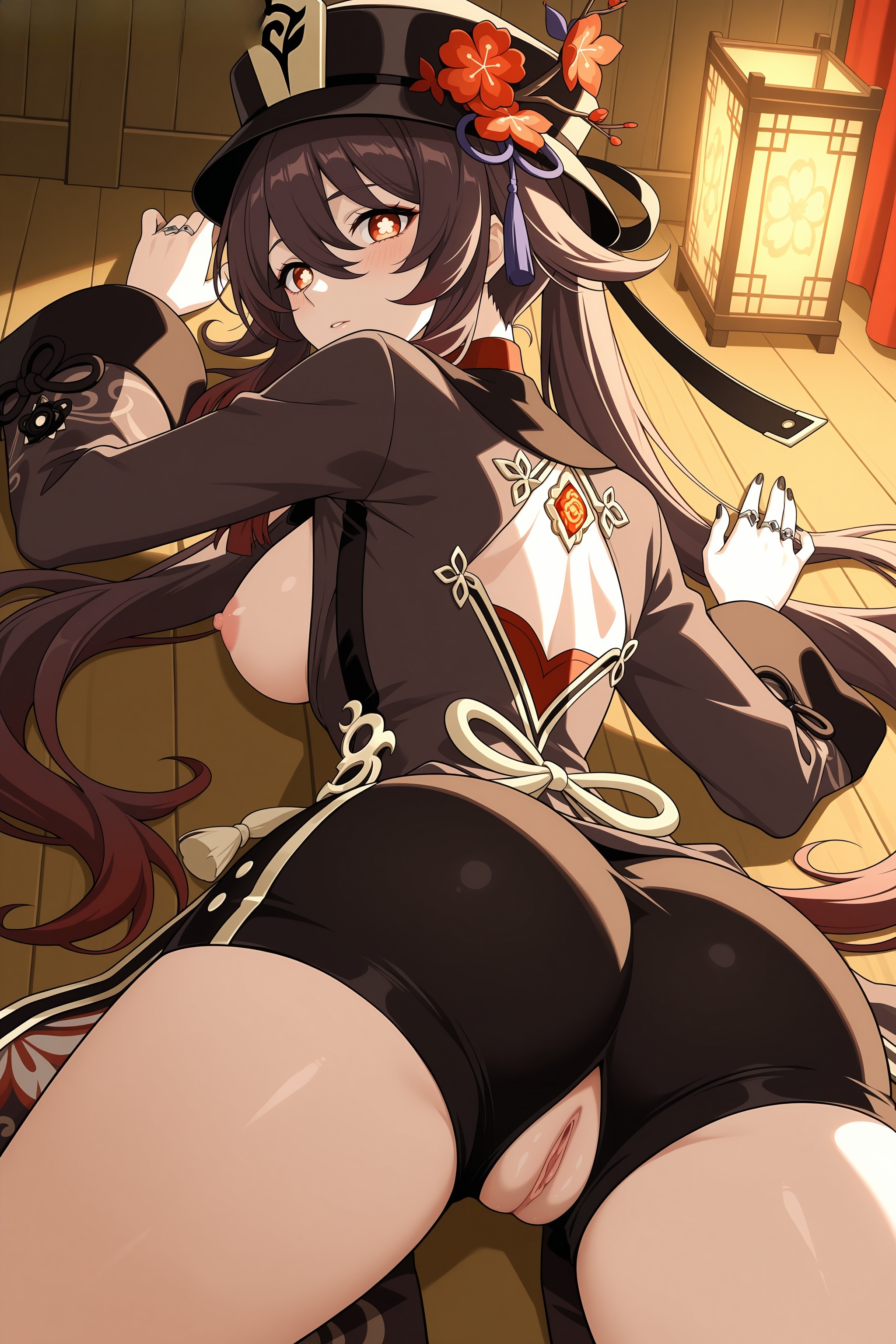 Hu Tao (Genshin Impact) Rule 34 Image