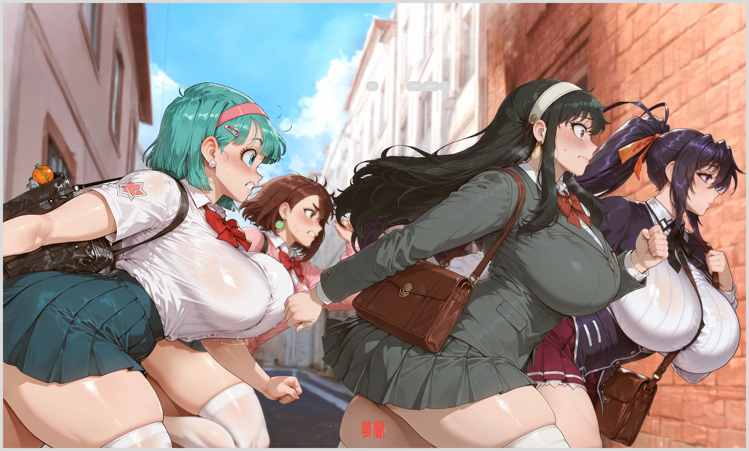 Akeno Himejima (Dandadan) Rule 34 Image
