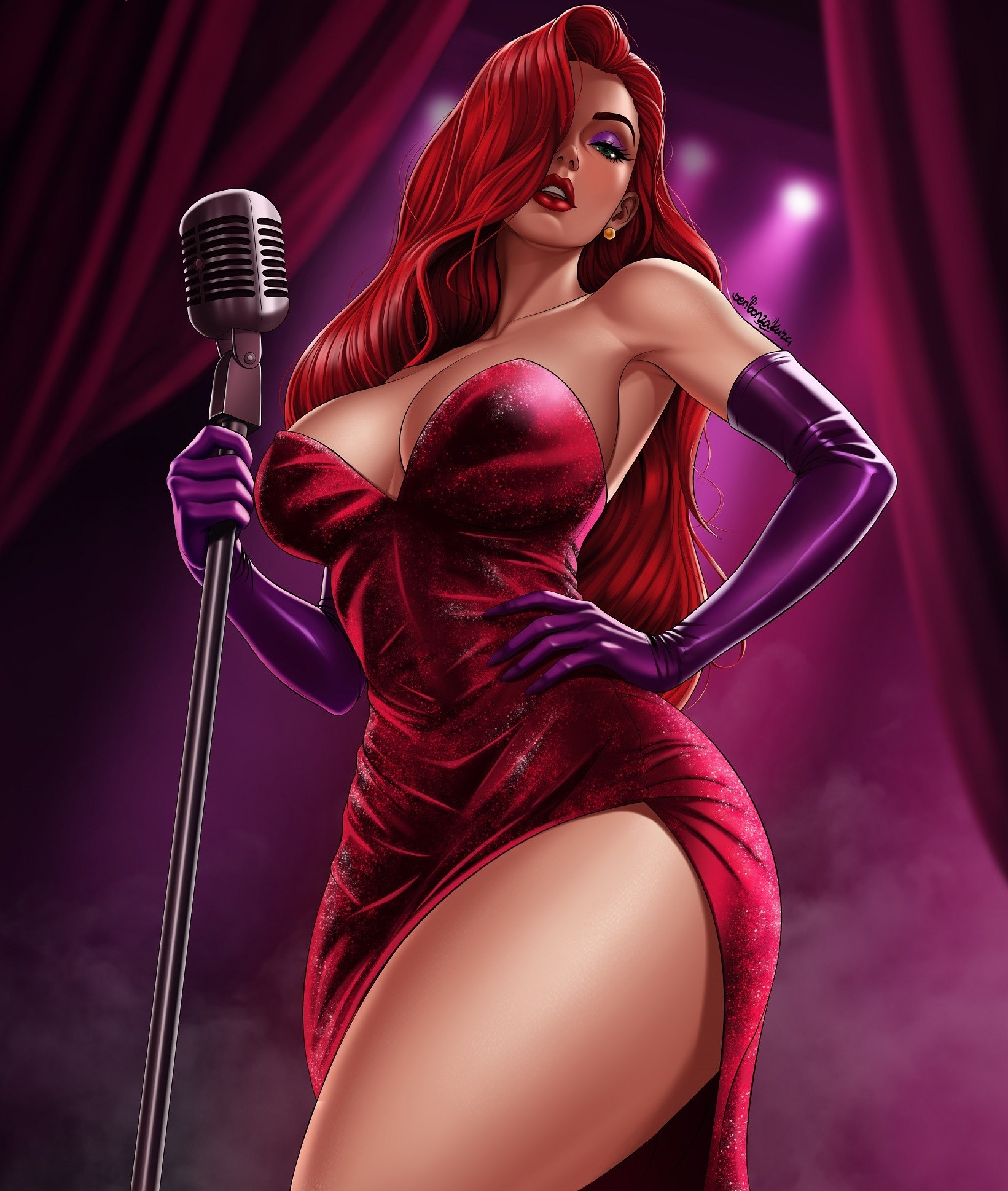 Jessica Rabbit (Disney) Rule 34 Image