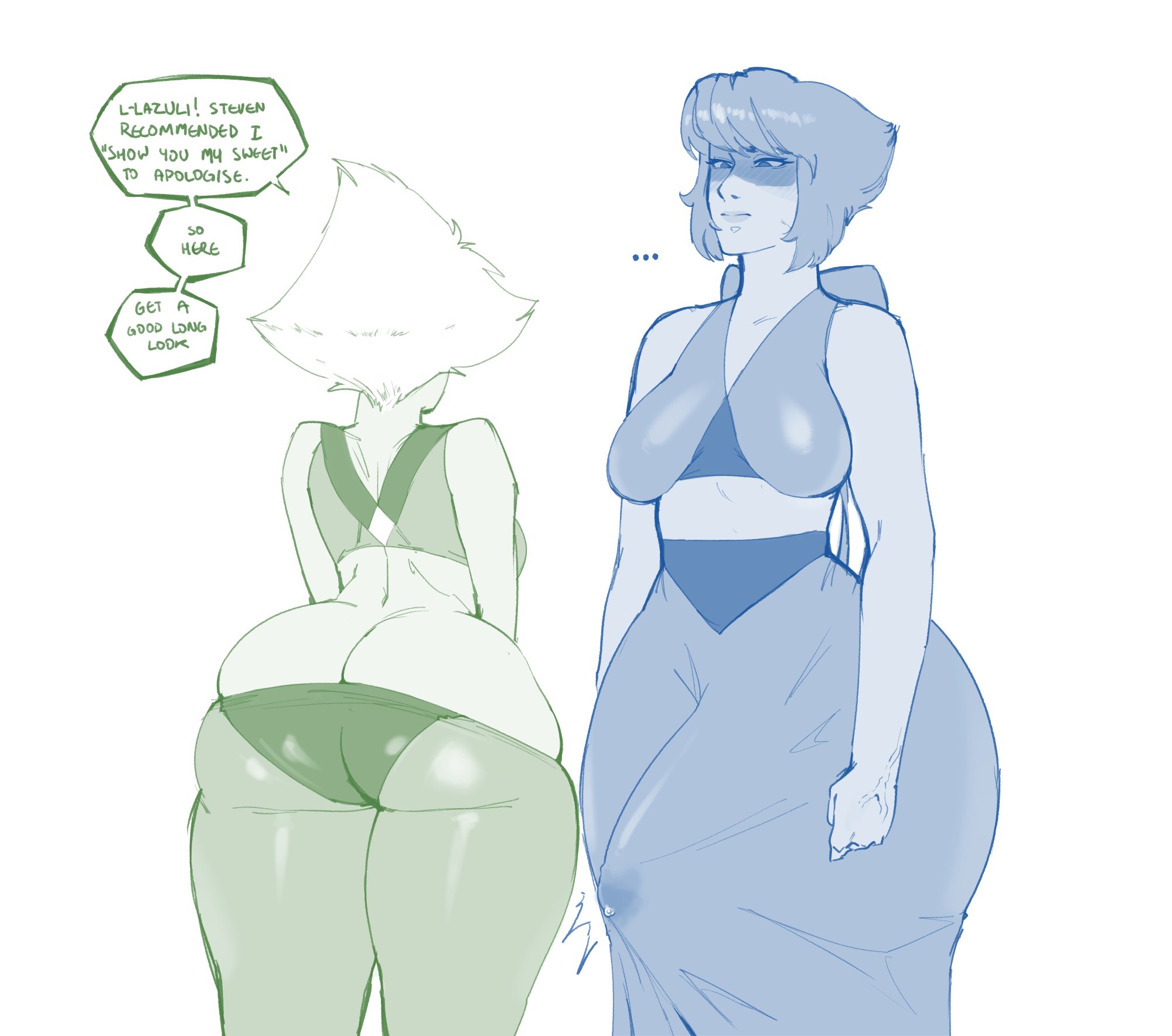 Lapis Lazuli (Steven Universe) Rule 34 Image
