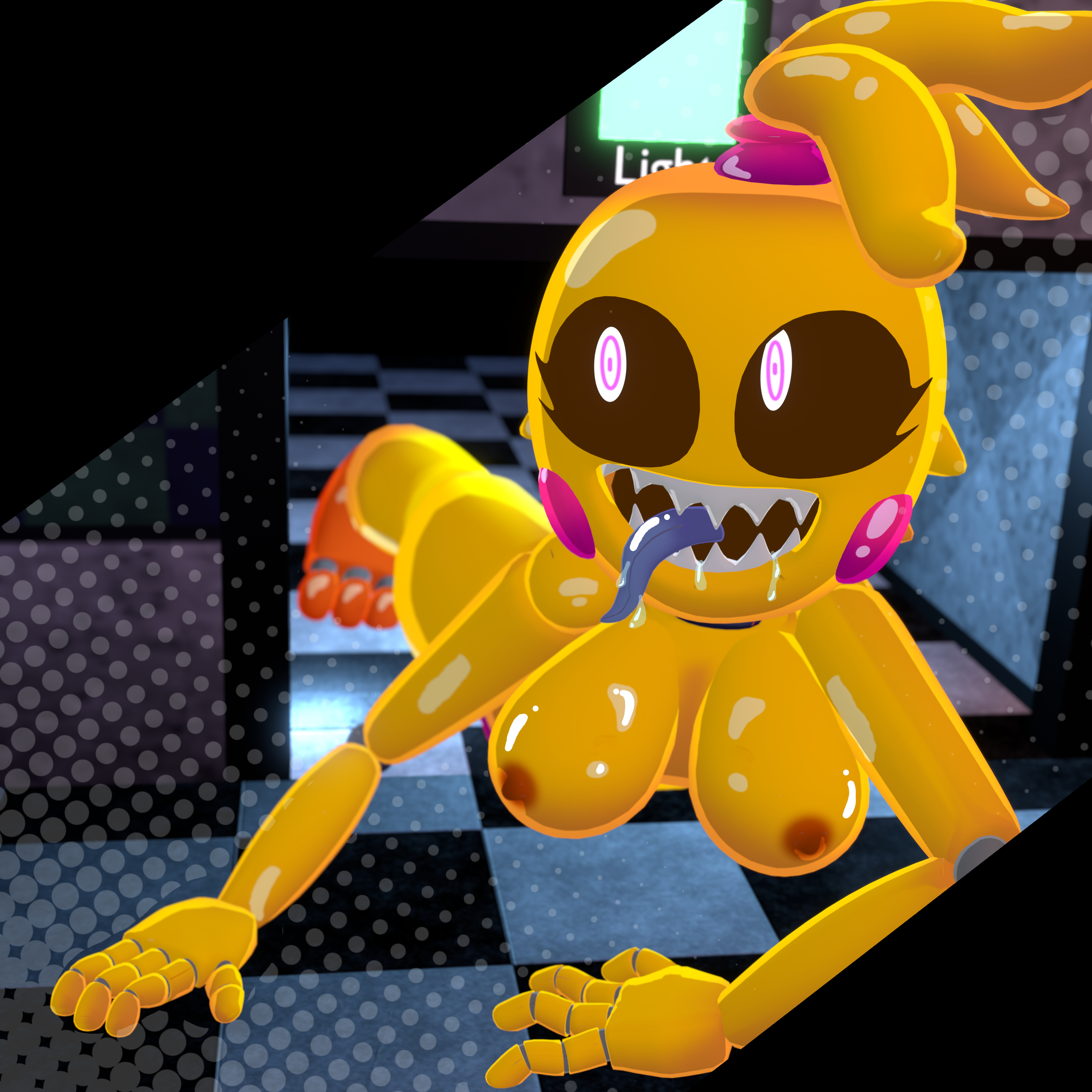 Toy Chica (Fnaf) Rule 34 Image