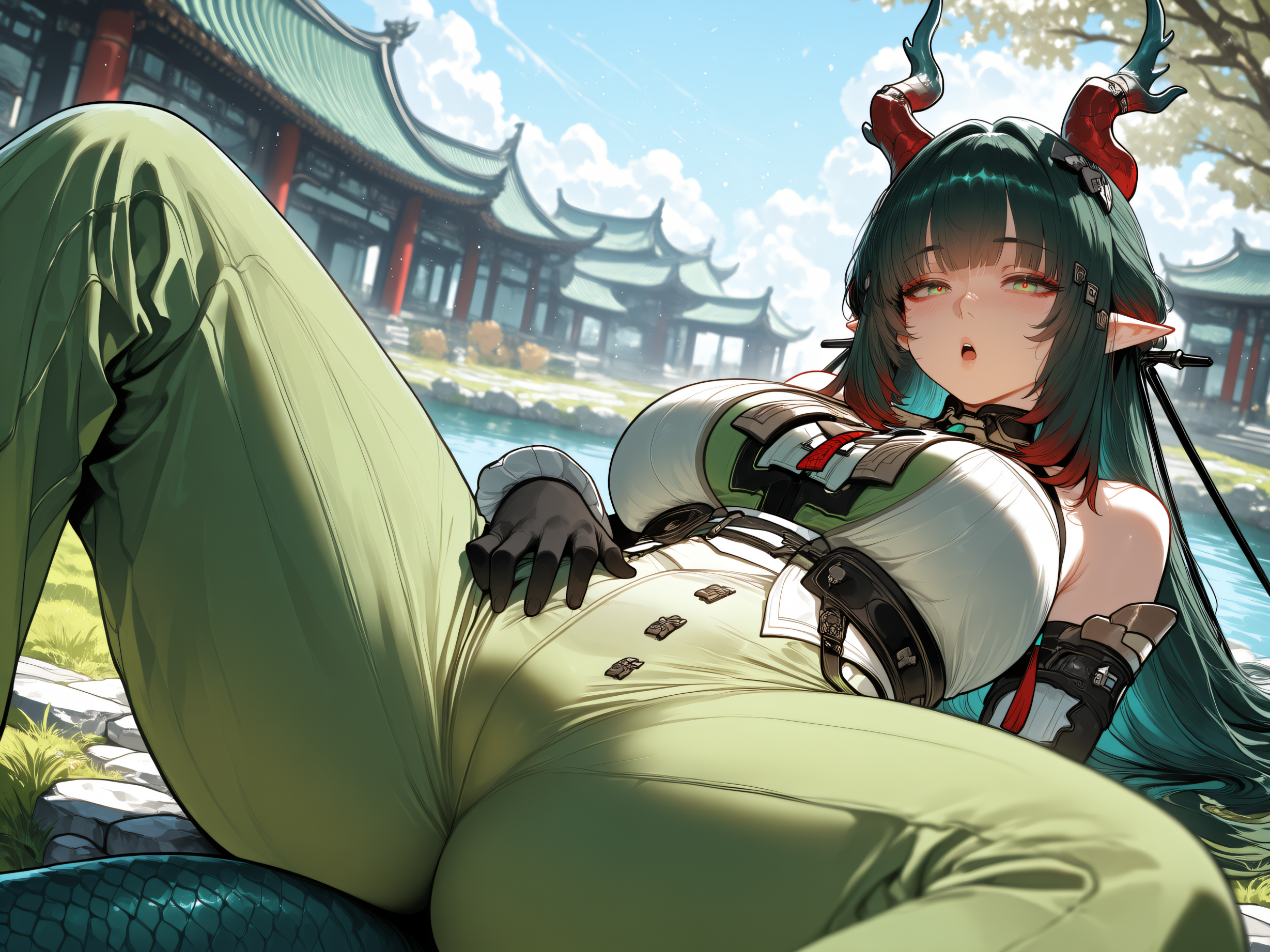 Zhuang Fangyi (Arknights) Rule 34 Image
