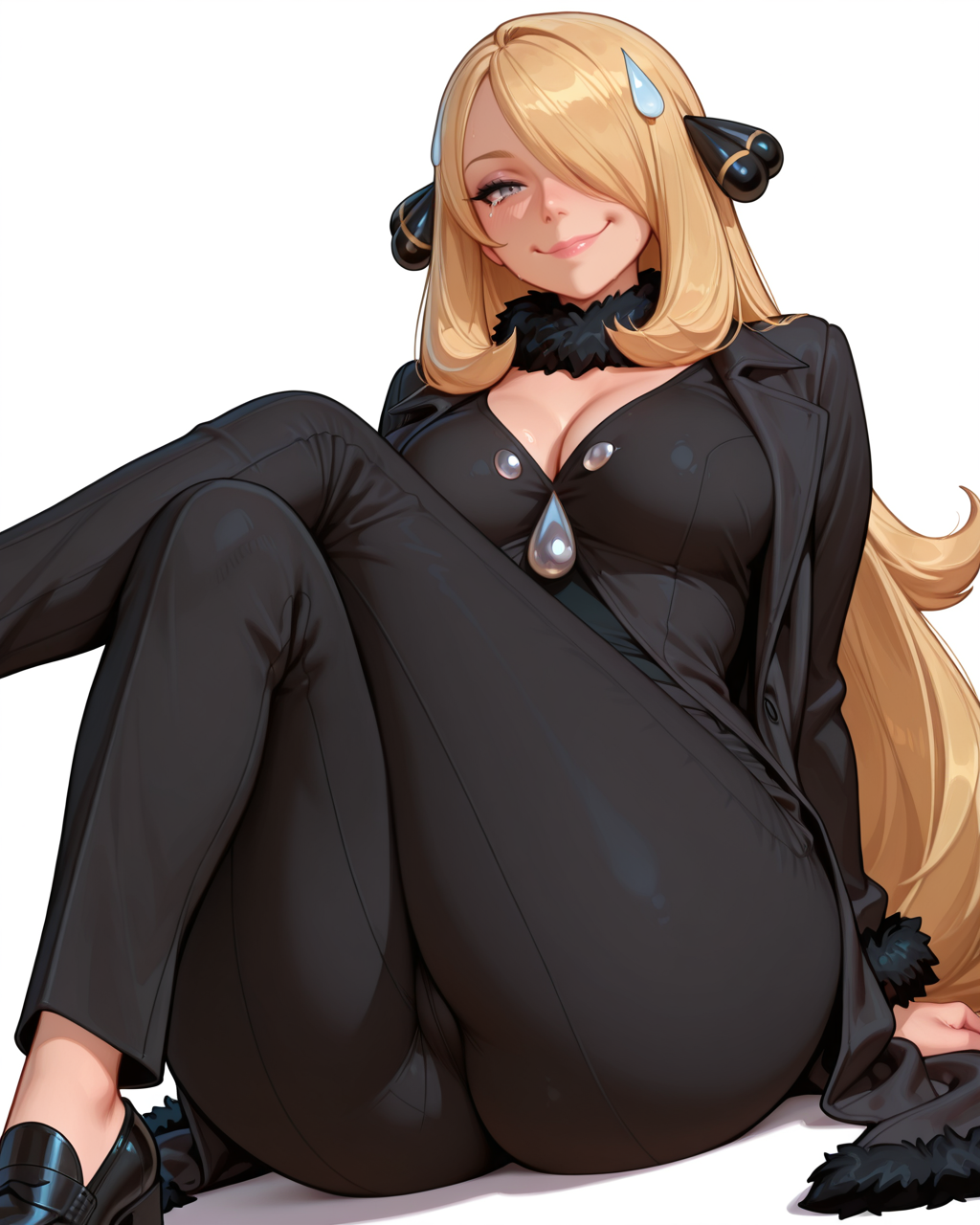 Cynthia (Pokemon) Rule 34 Image