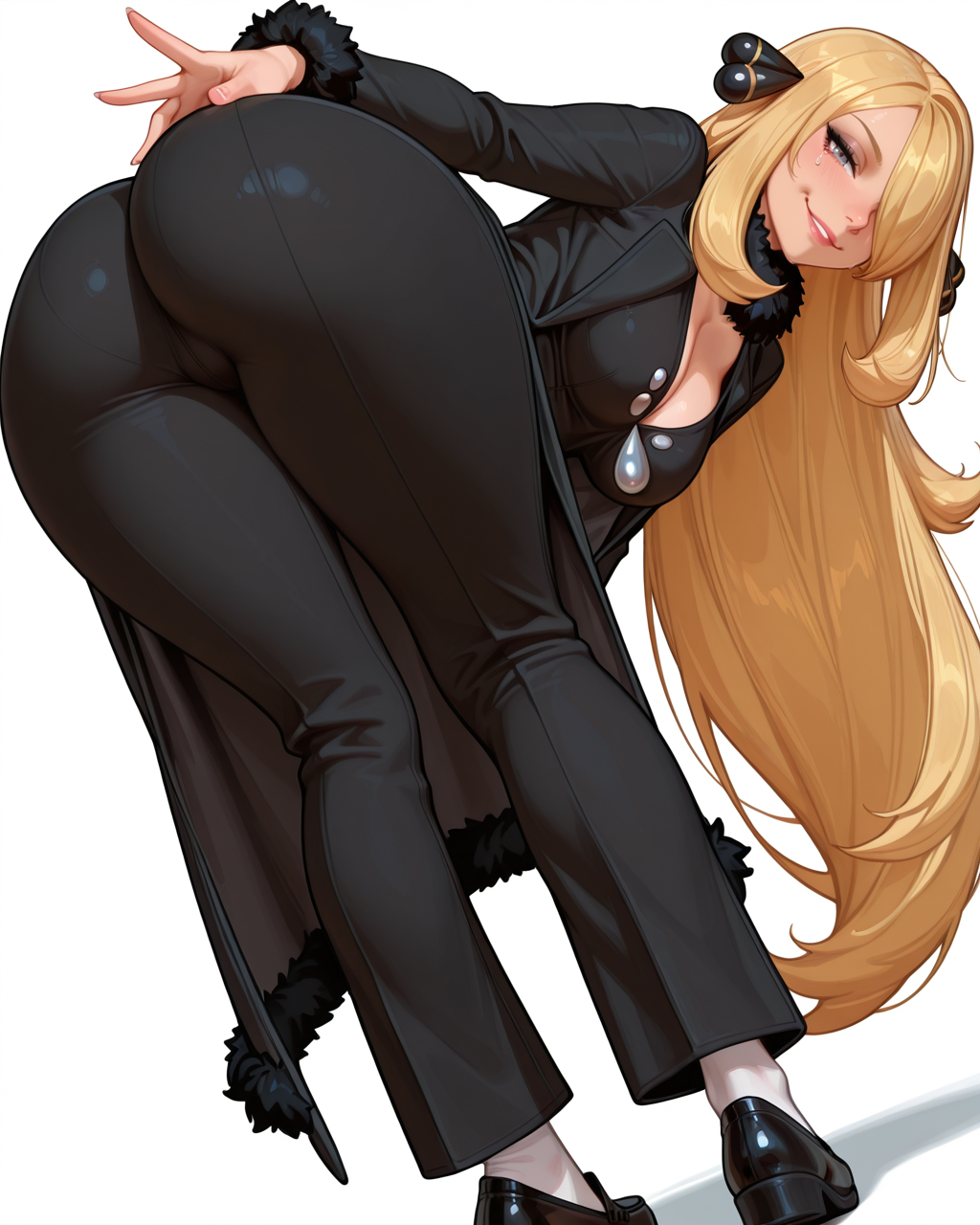 Cynthia (Pokemon) Rule 34 Image