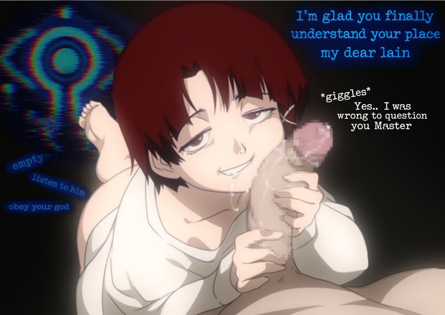 Lain Iwakura (Serial Experiments Lain) Rule 34 Image