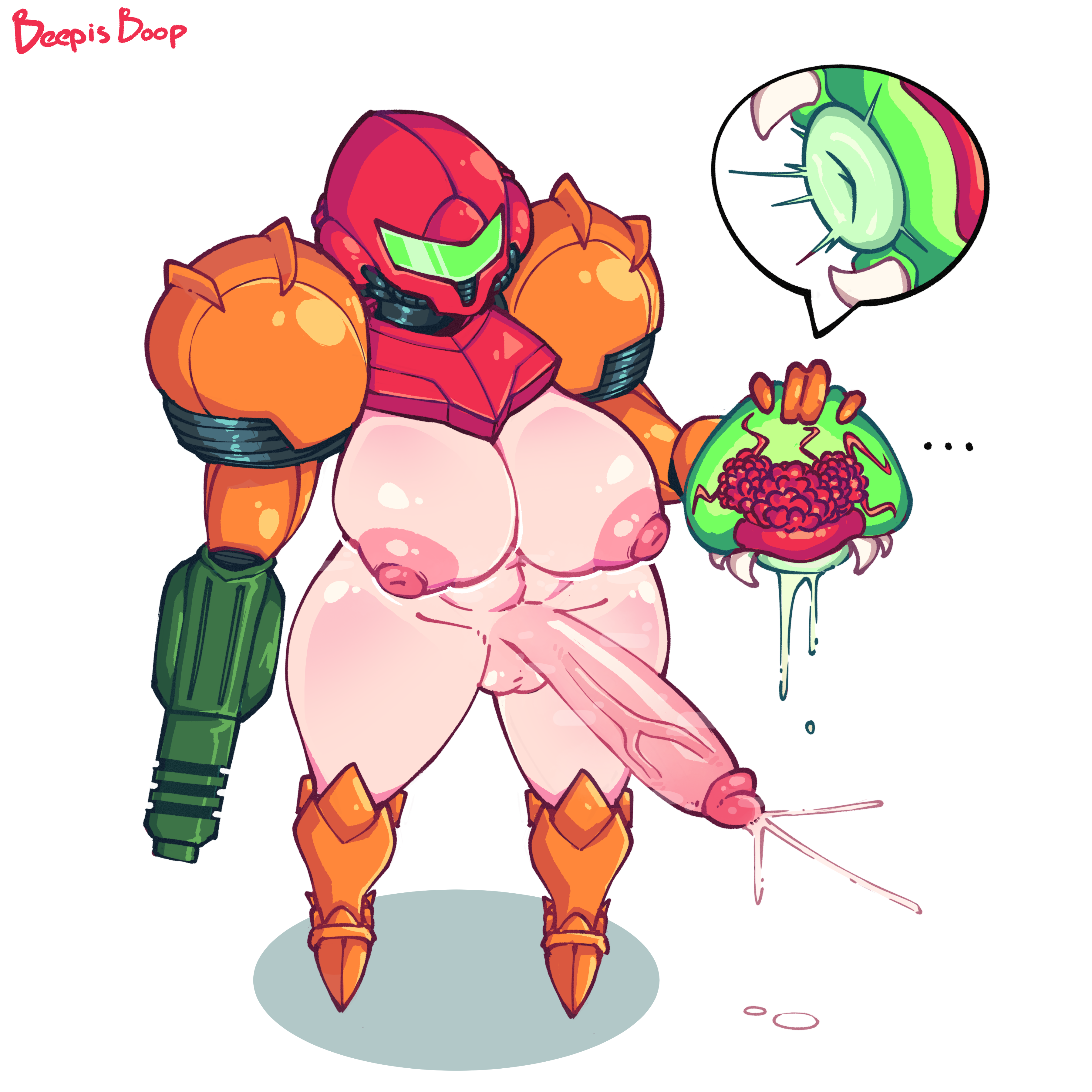 Armored Samus (Metroid) Rule 34 Image