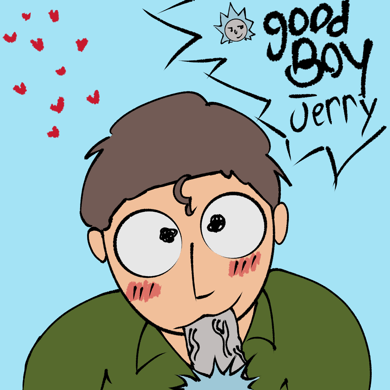Jerry Smith (Rick And Morty) Rule 34 Image