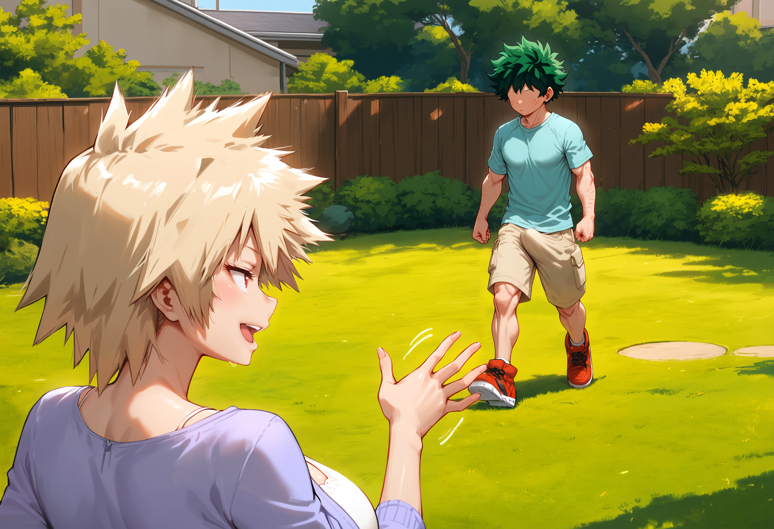 Bakugou Mitsuki (My Hero Academia) Rule 34 Image