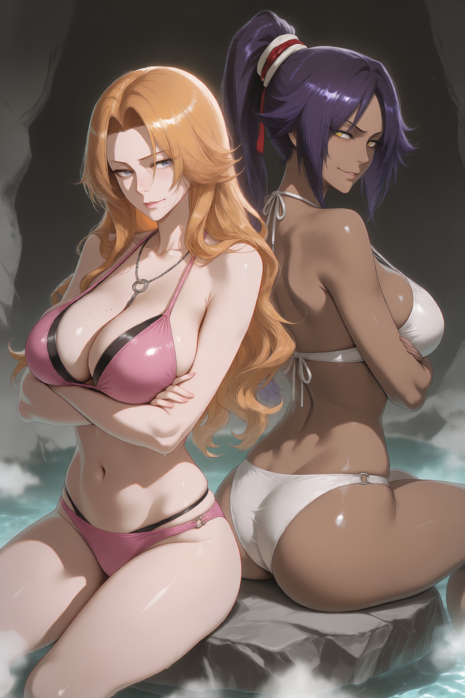 Matsumoto Rangiku (Bleach) Rule 34 Image