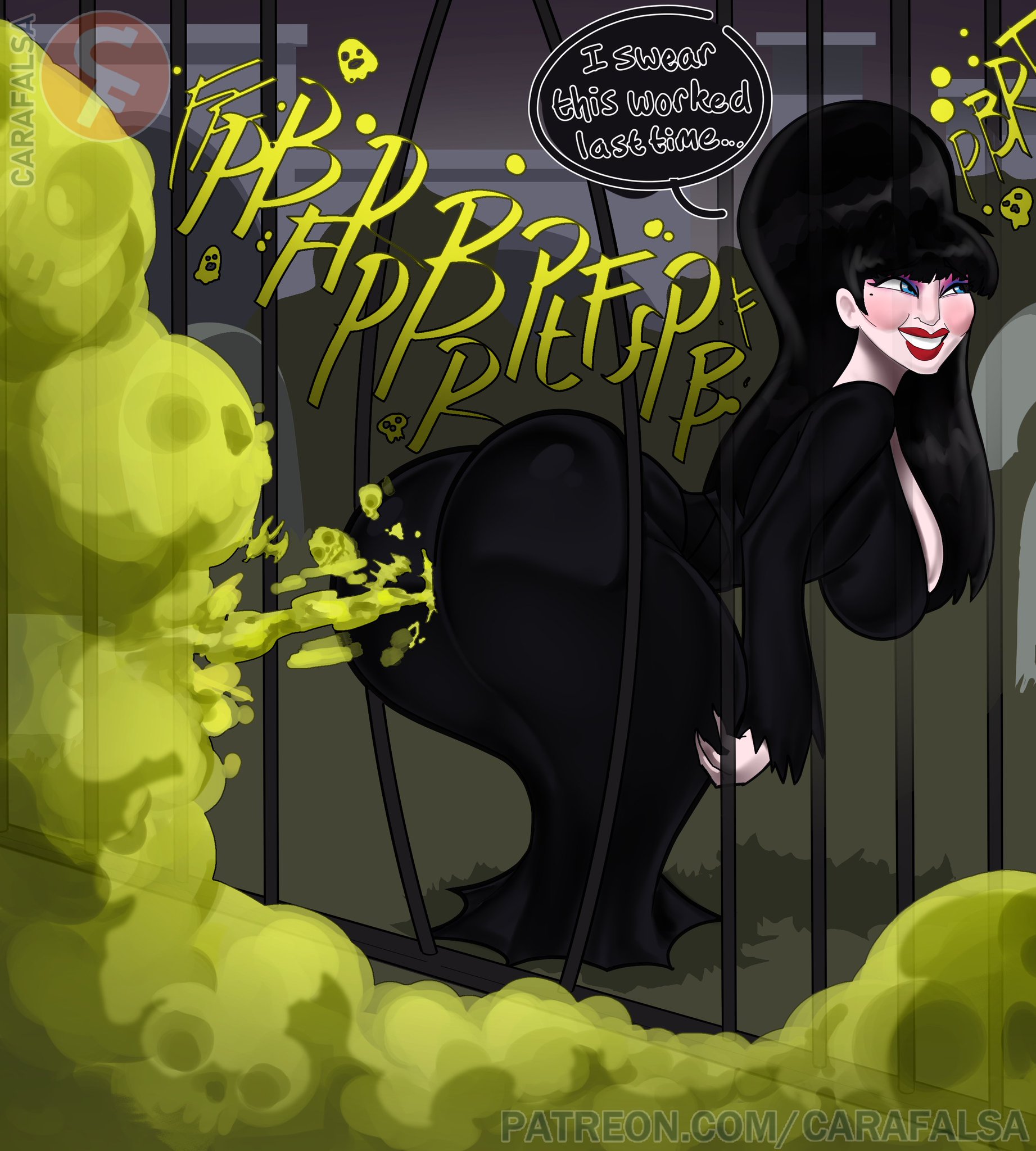 Cassandra Peterson (Elvira: Mistress Of The Dark) Rule 34 Image