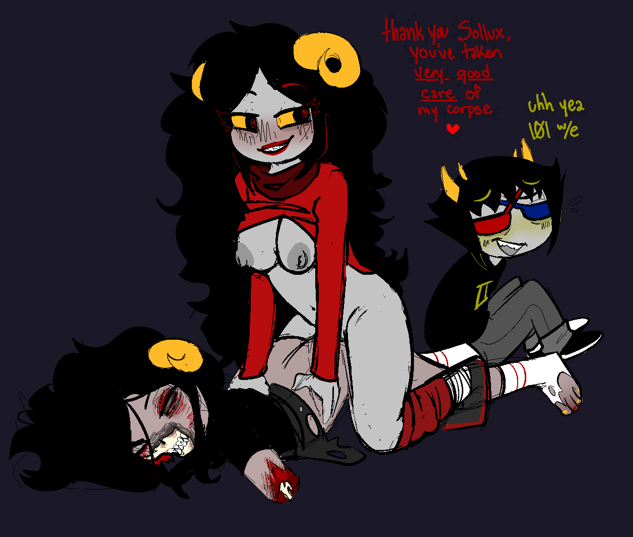 Aradia Megido (Homestuck) Rule 34 Image