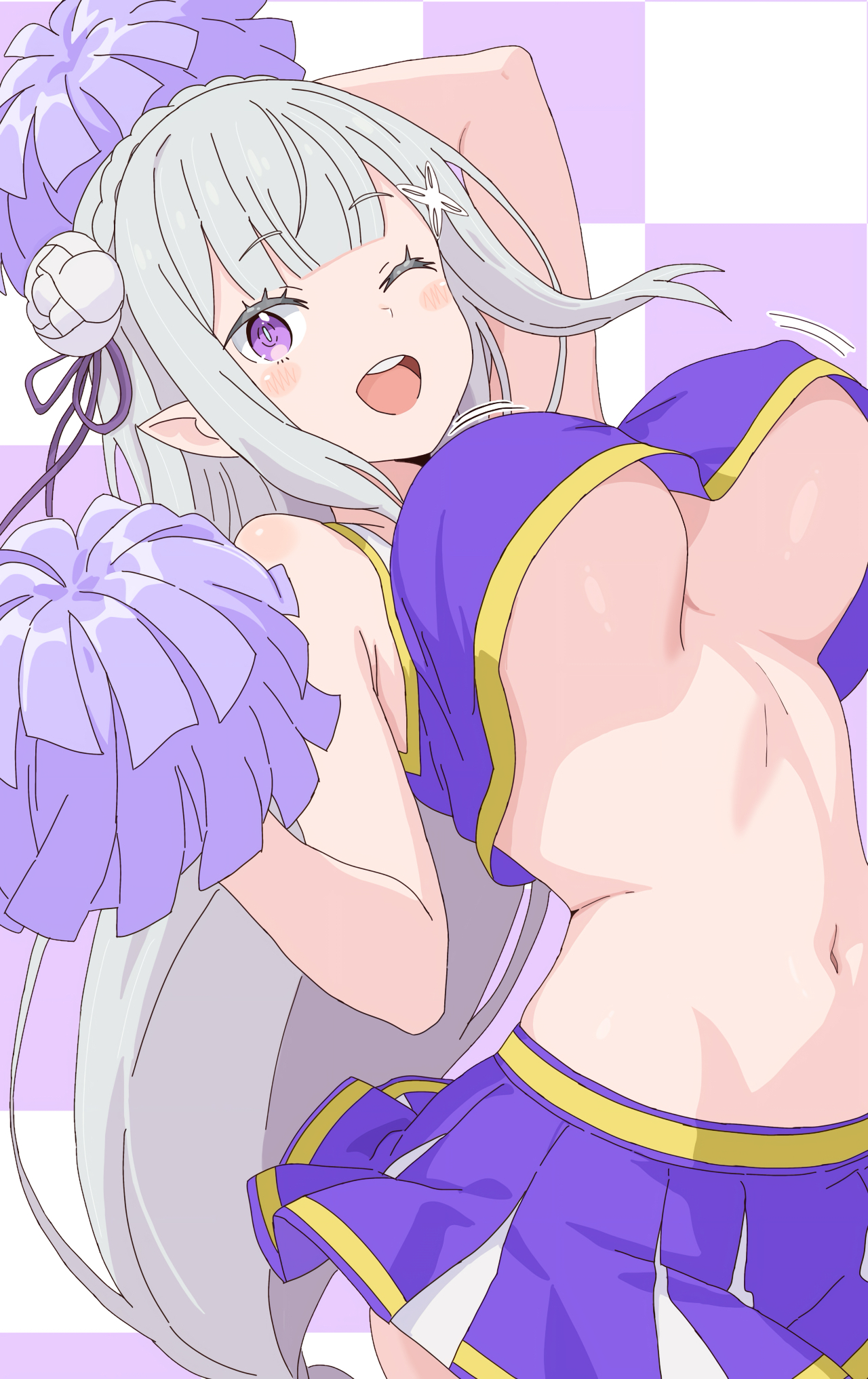 Emilia (Re:Zero) Rule 34 Image