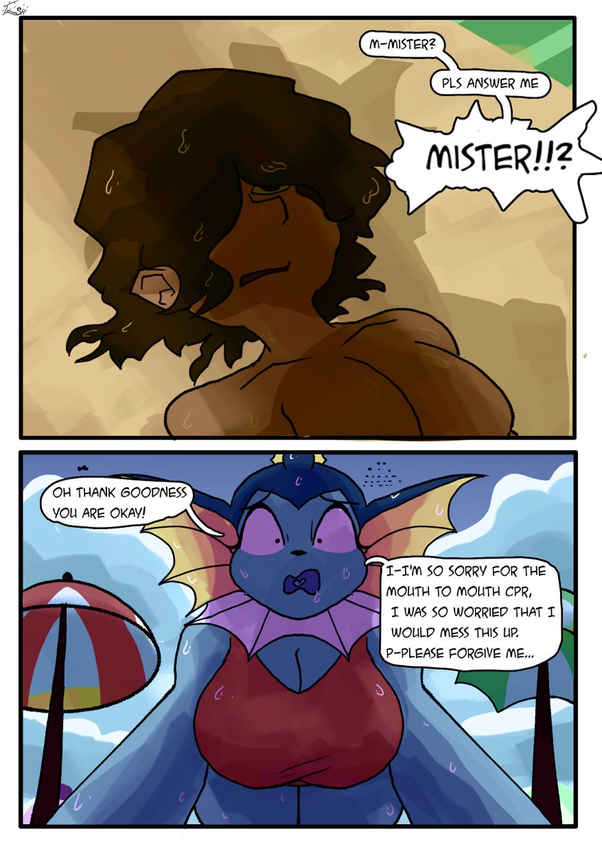 Vaporeon (Pokemon) Rule 34 Image