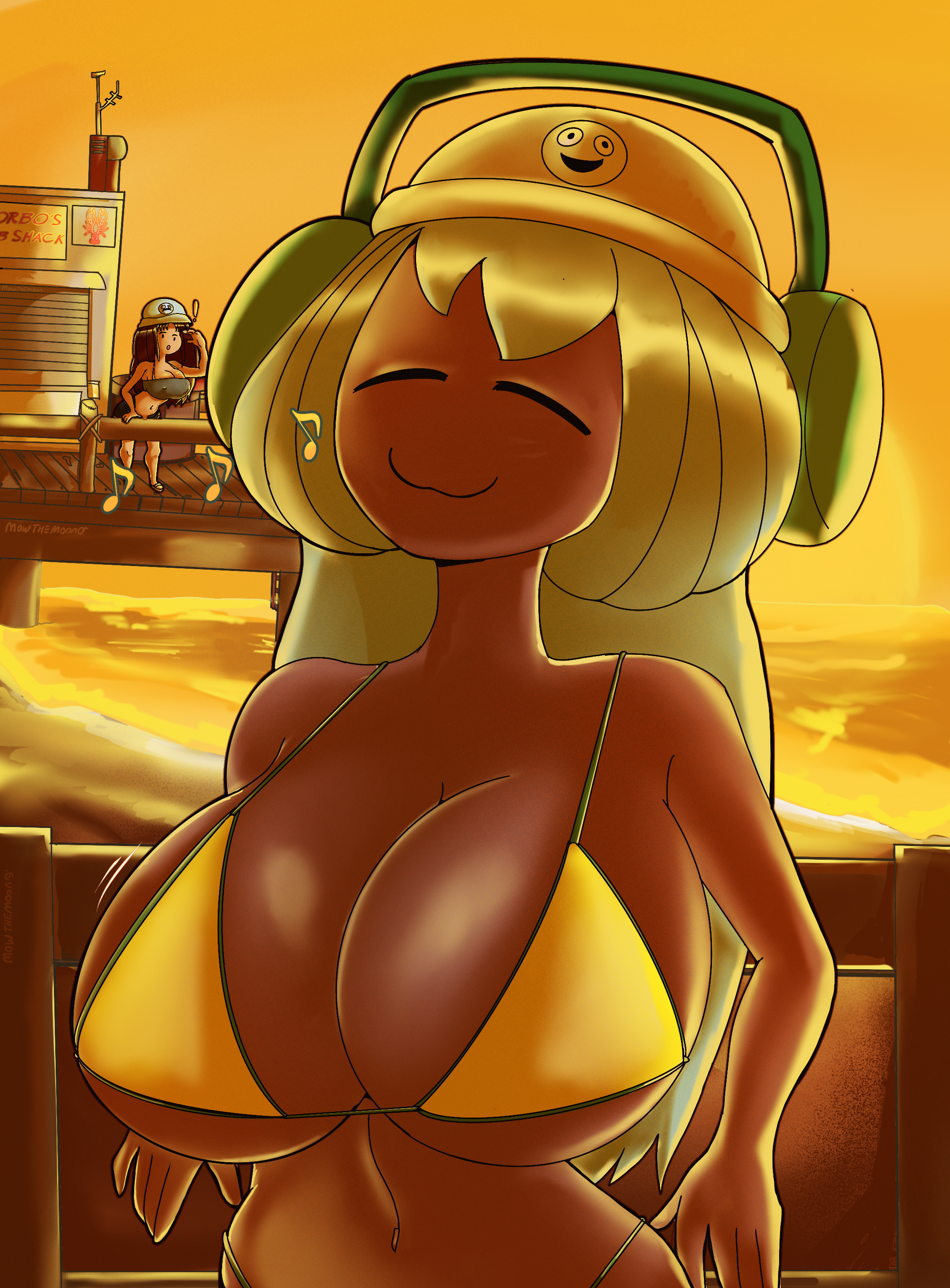 Dolly Dimpley (Smiling Friends) Rule 34 Image