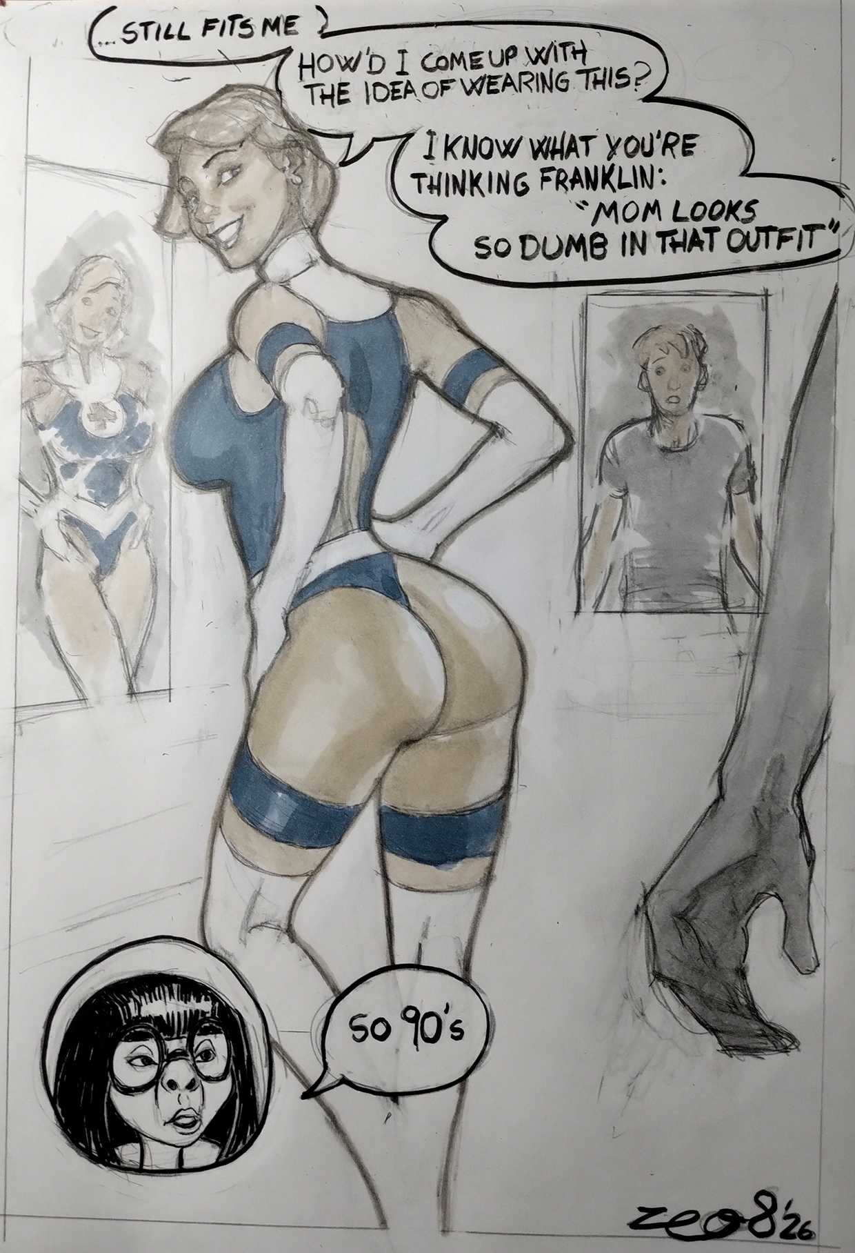 Edna Mode (Disney) Rule 34 Image