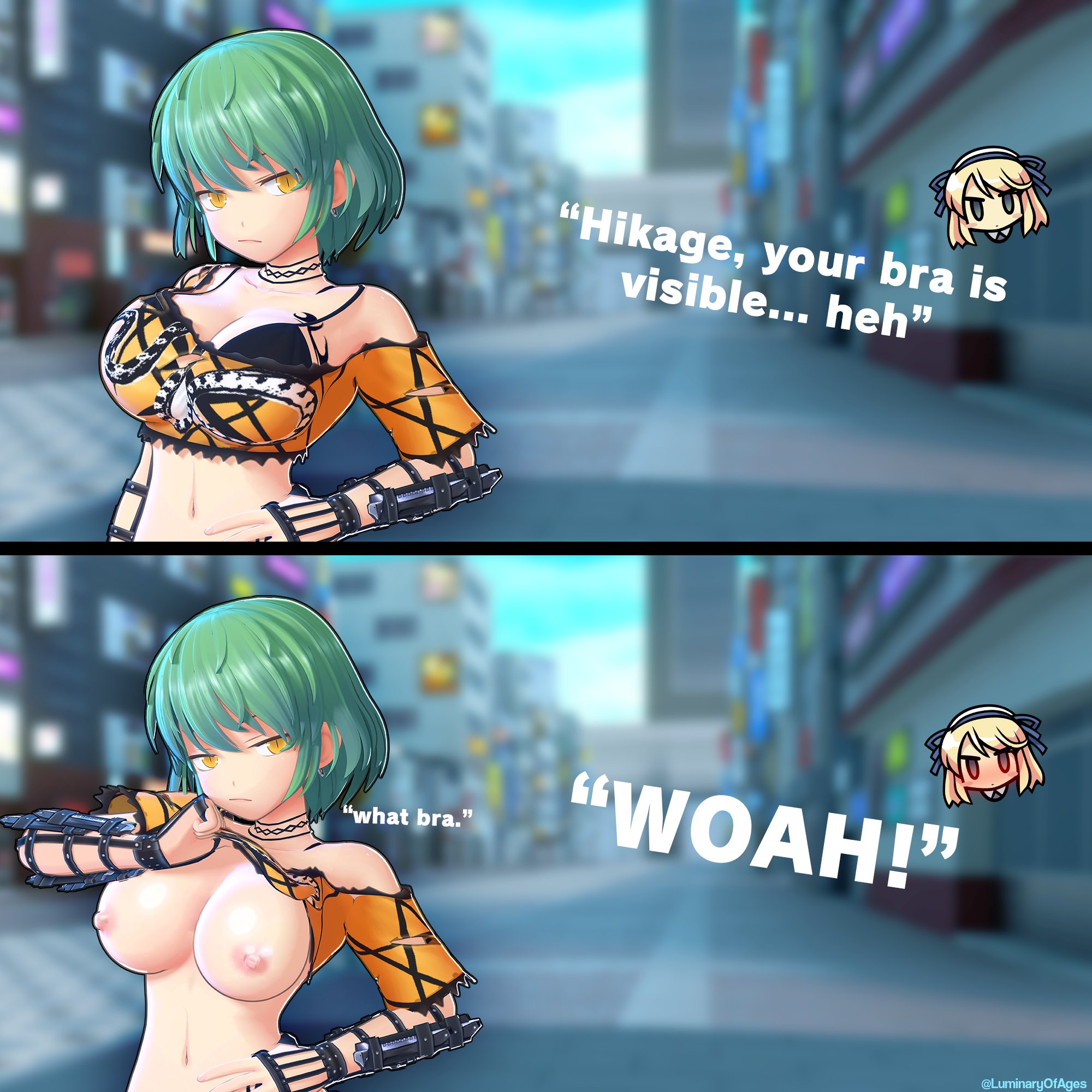 Hikage (Senran Kagura) Rule 34 Image