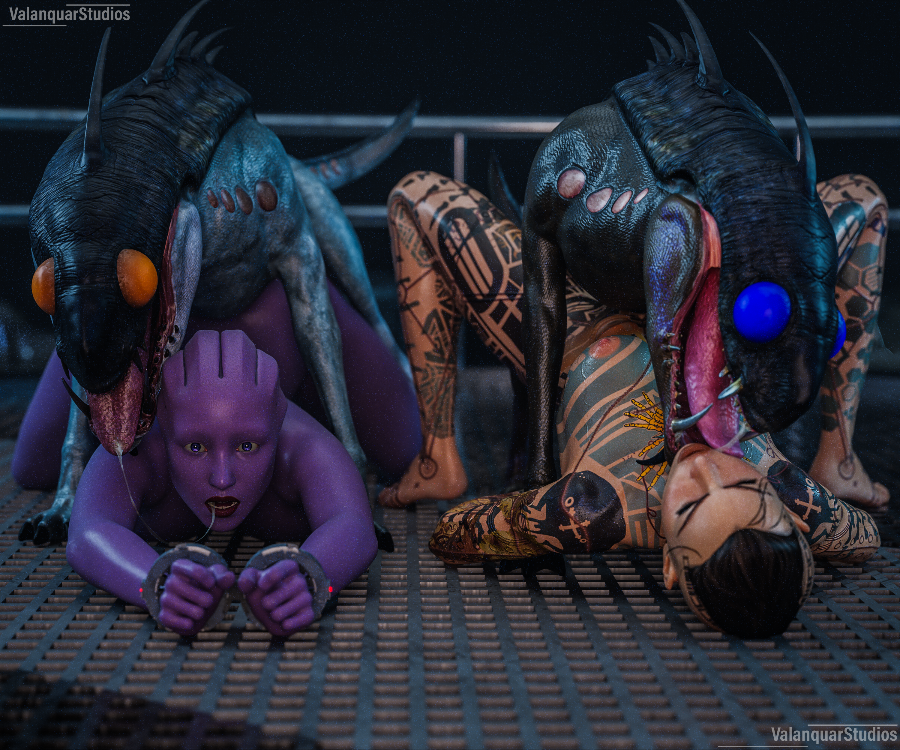 Asari (Bioware) Rule 34 Image
