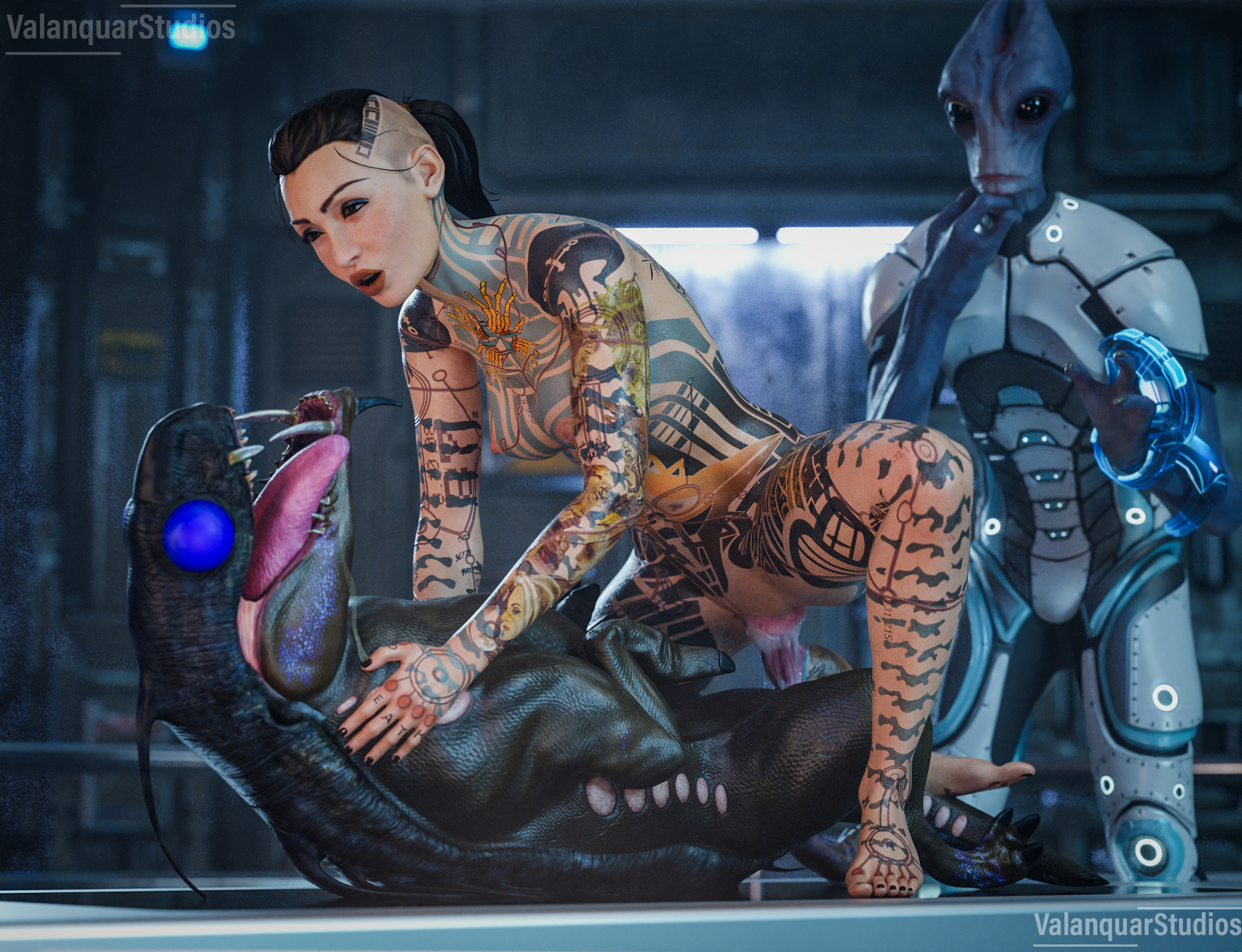 Jack (Mass Effect) Rule 34 Image