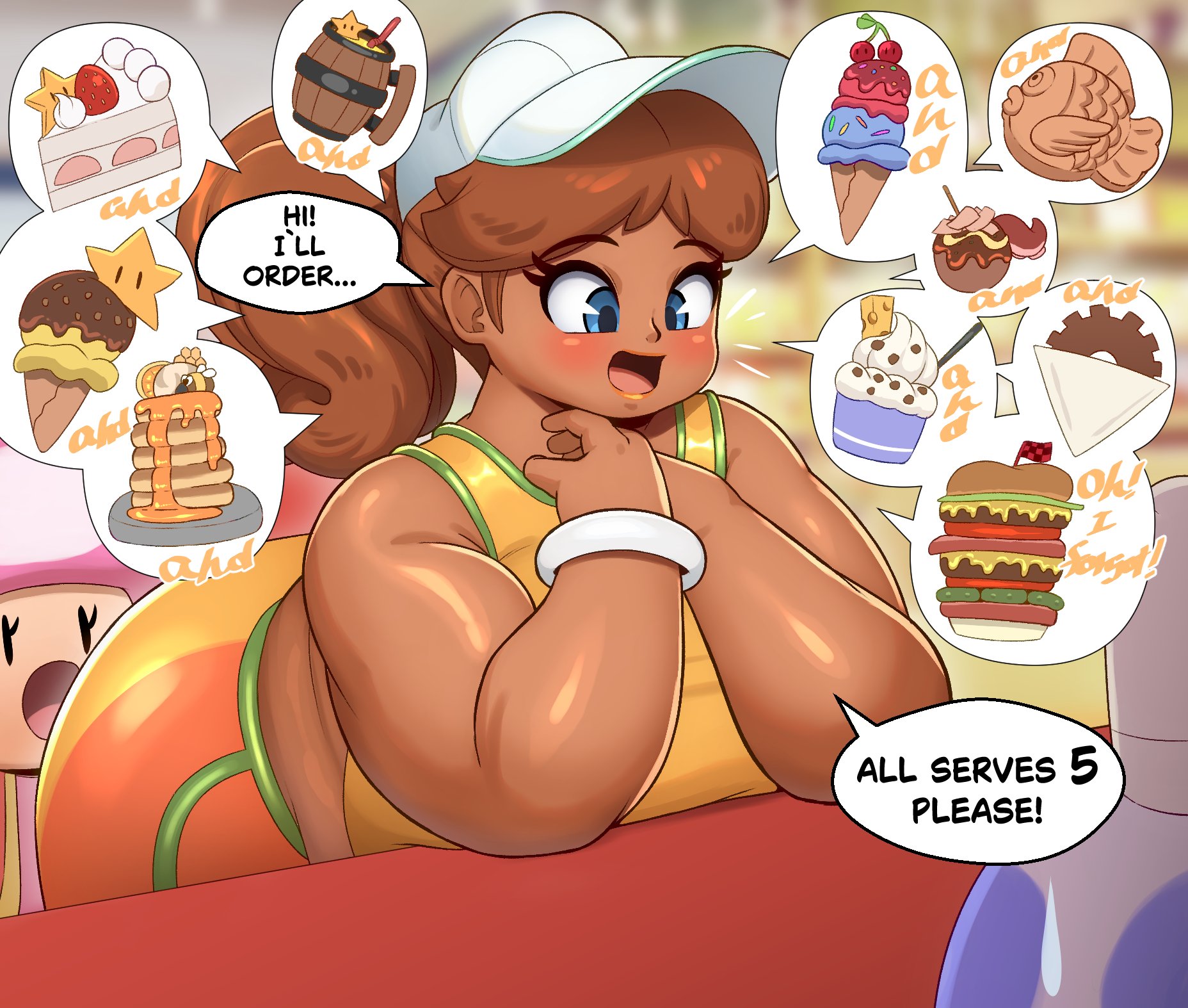 Princess Daisy (Mario (Series)) Rule 34 Image
