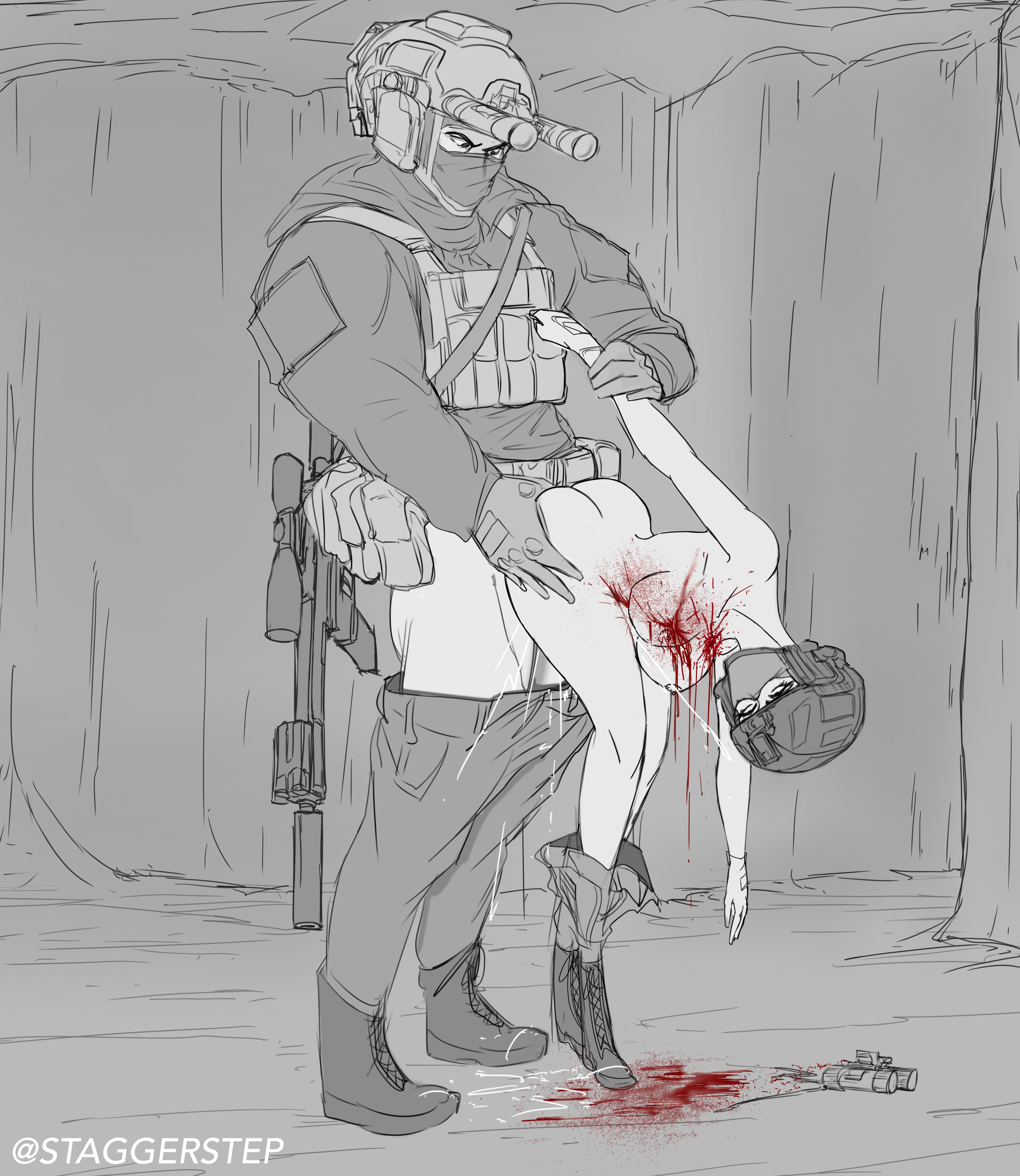 Female Soldier Rule 34 Image