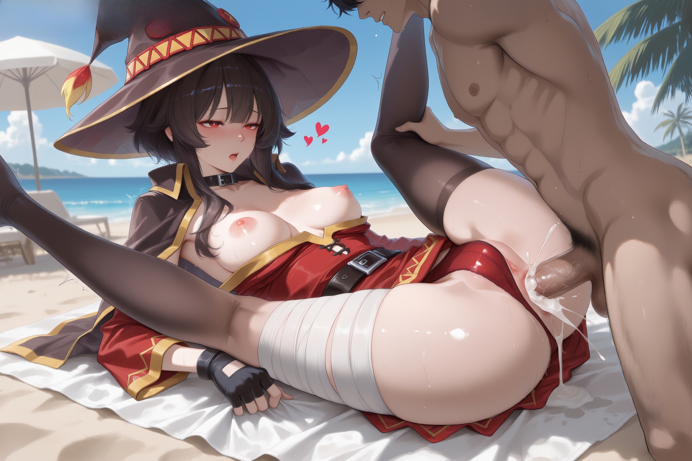 Megumin (Kono Subarashii Sekai Ni Shukufuku Wo!) Rule 34 Image