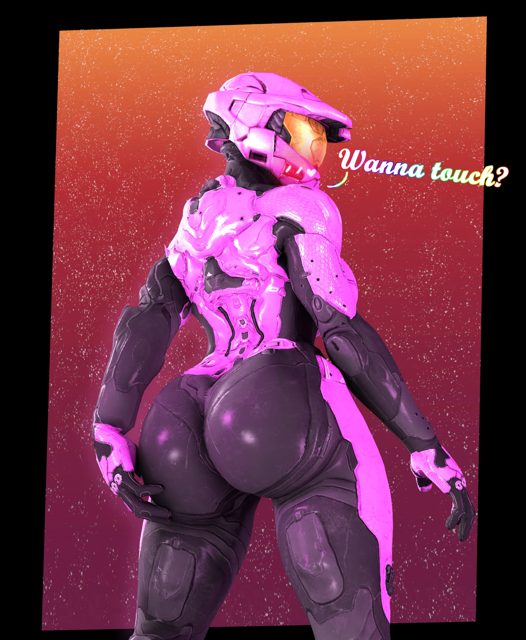 Female Spartan (Halo) Rule 34 Image