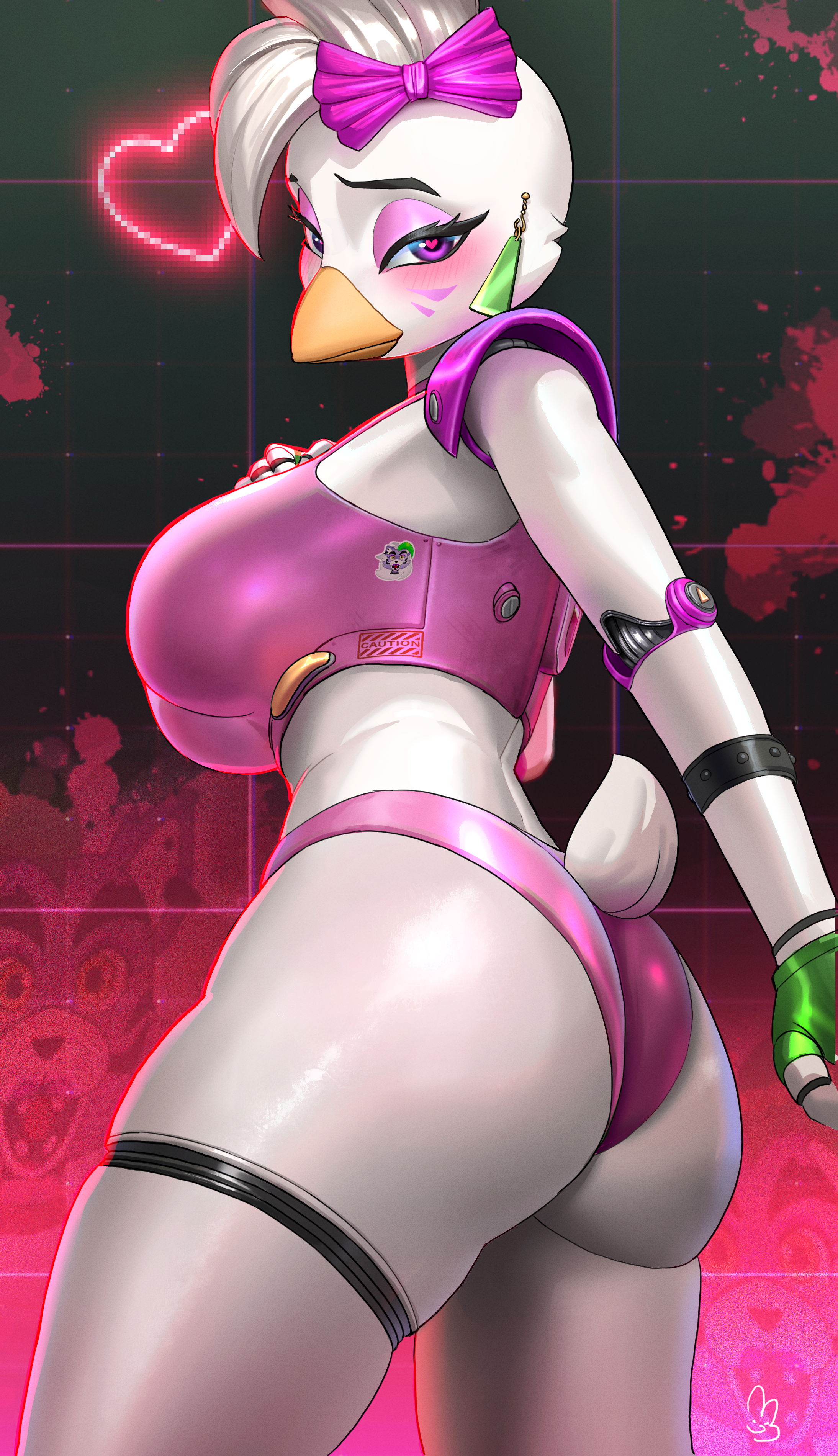 Glamrock Chica (Fnaf) Rule 34 Image