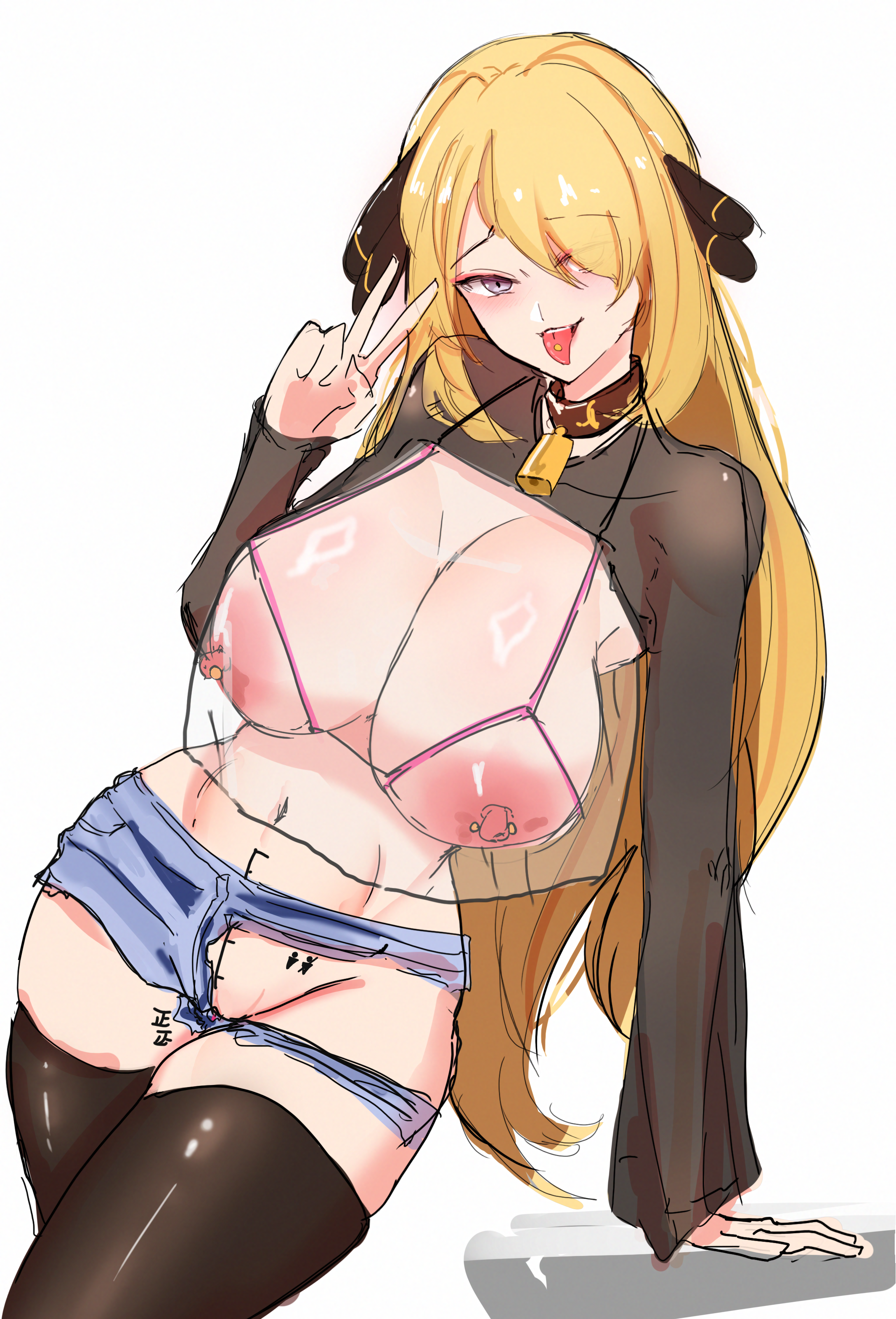 Cynthia (Pokemon) Rule 34 Image