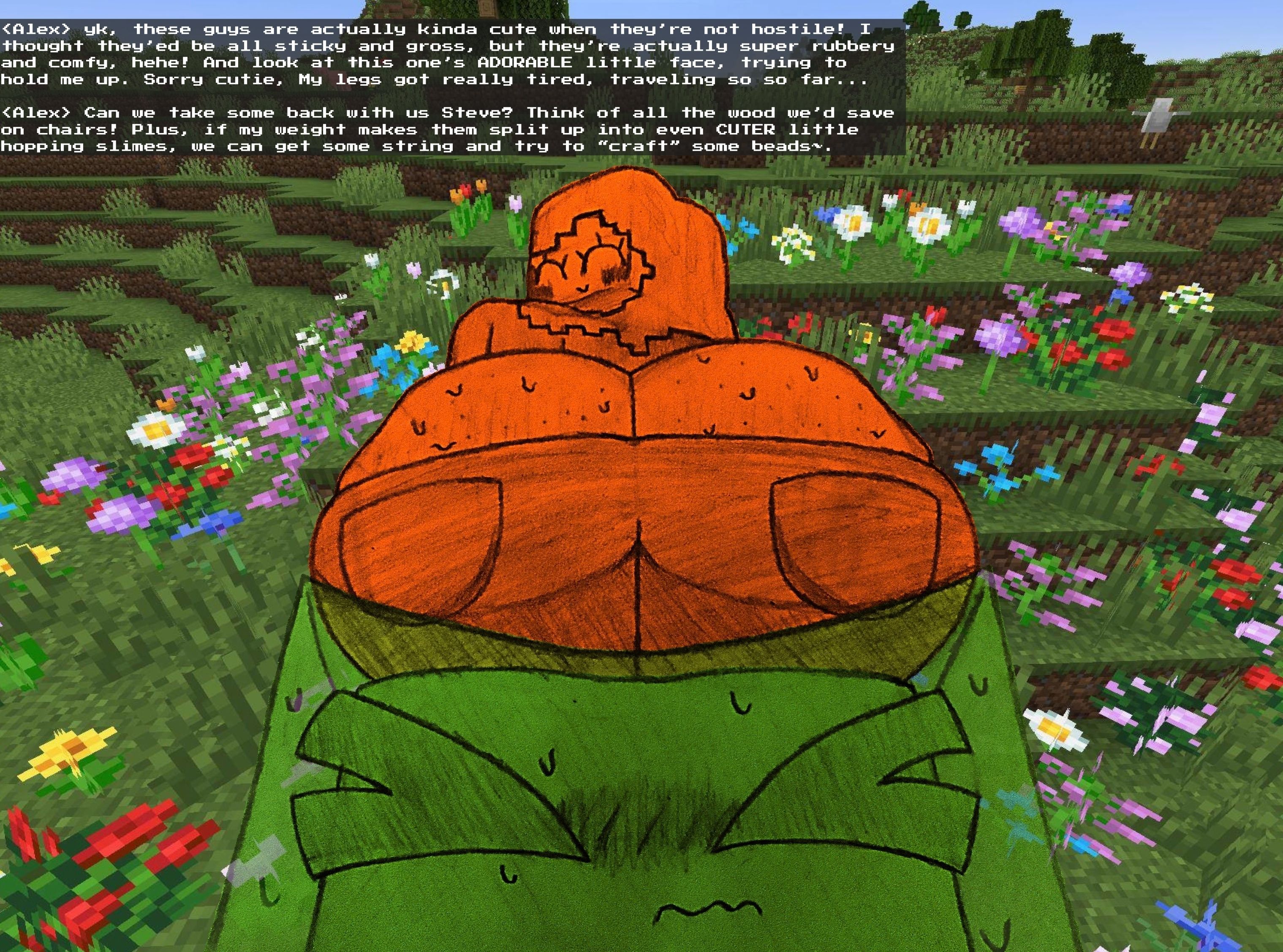 Alex (Minecraft) Rule 34 Image