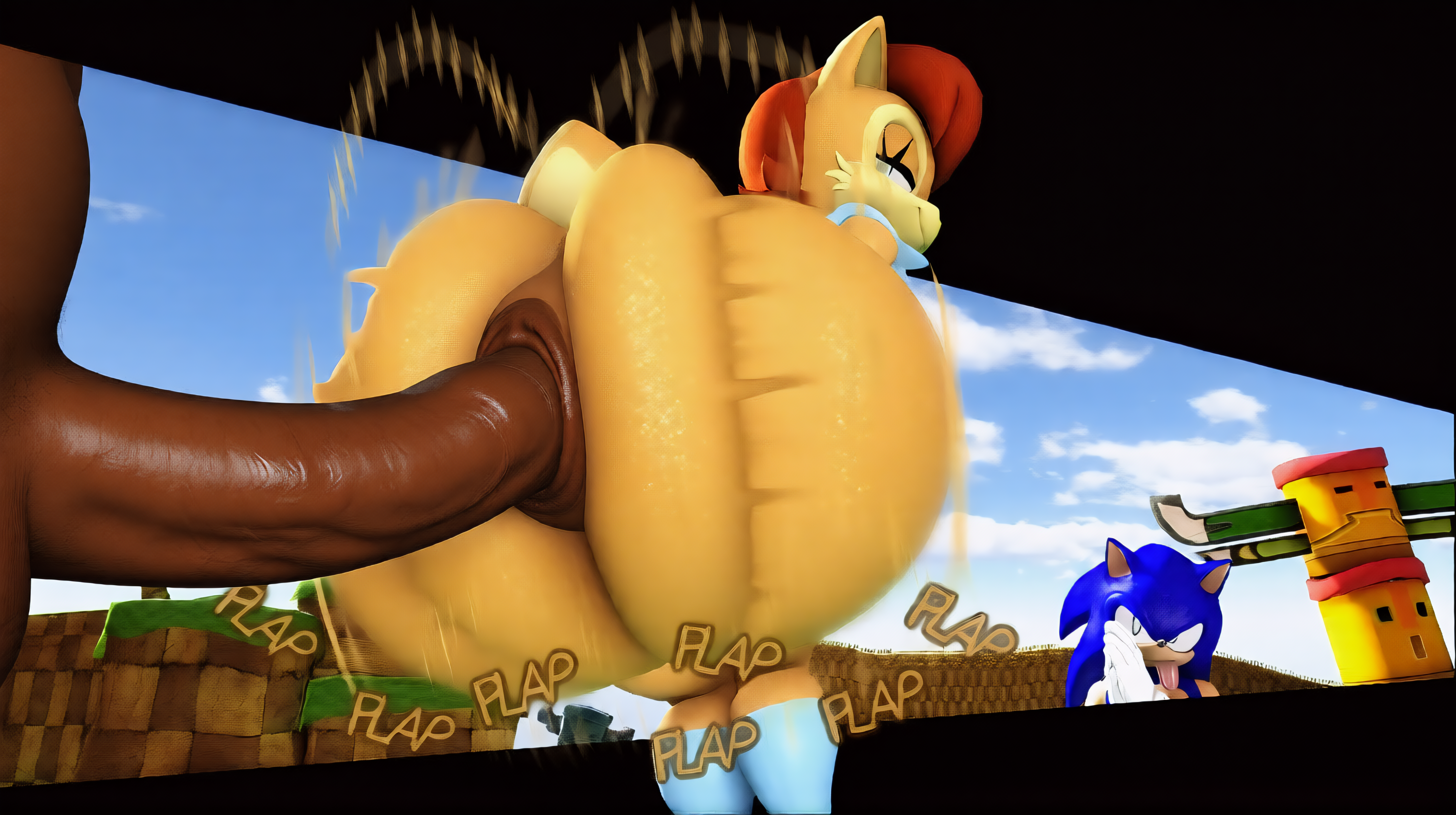 Sally Acorn (Sonic (Series)) Rule 34 Image