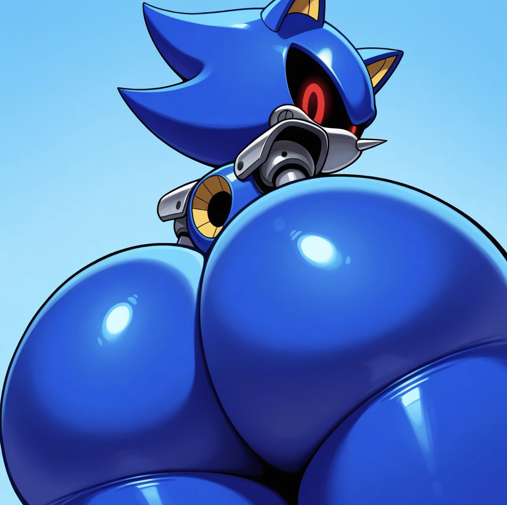 Metal Sonic (Sonic (Series)) Rule 34 Image