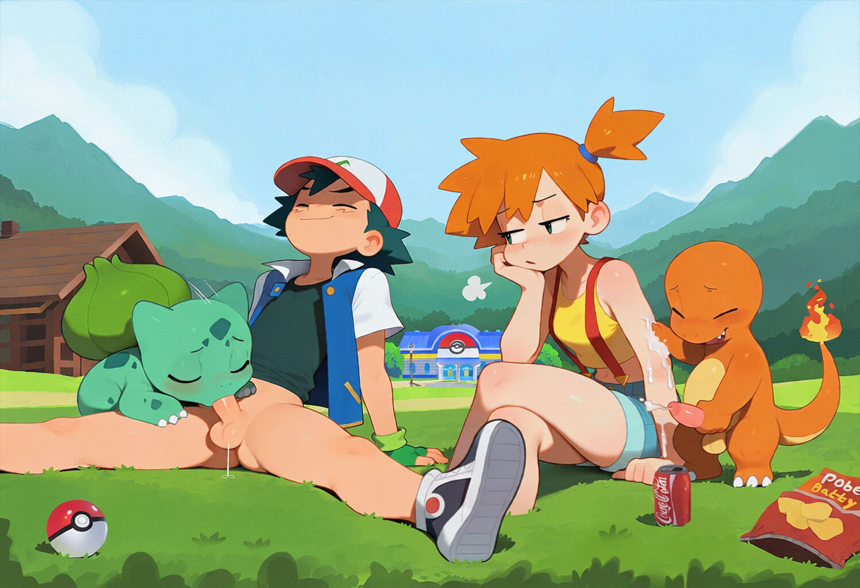 Ash Ketchum (Coca-Cola) Rule 34 Image