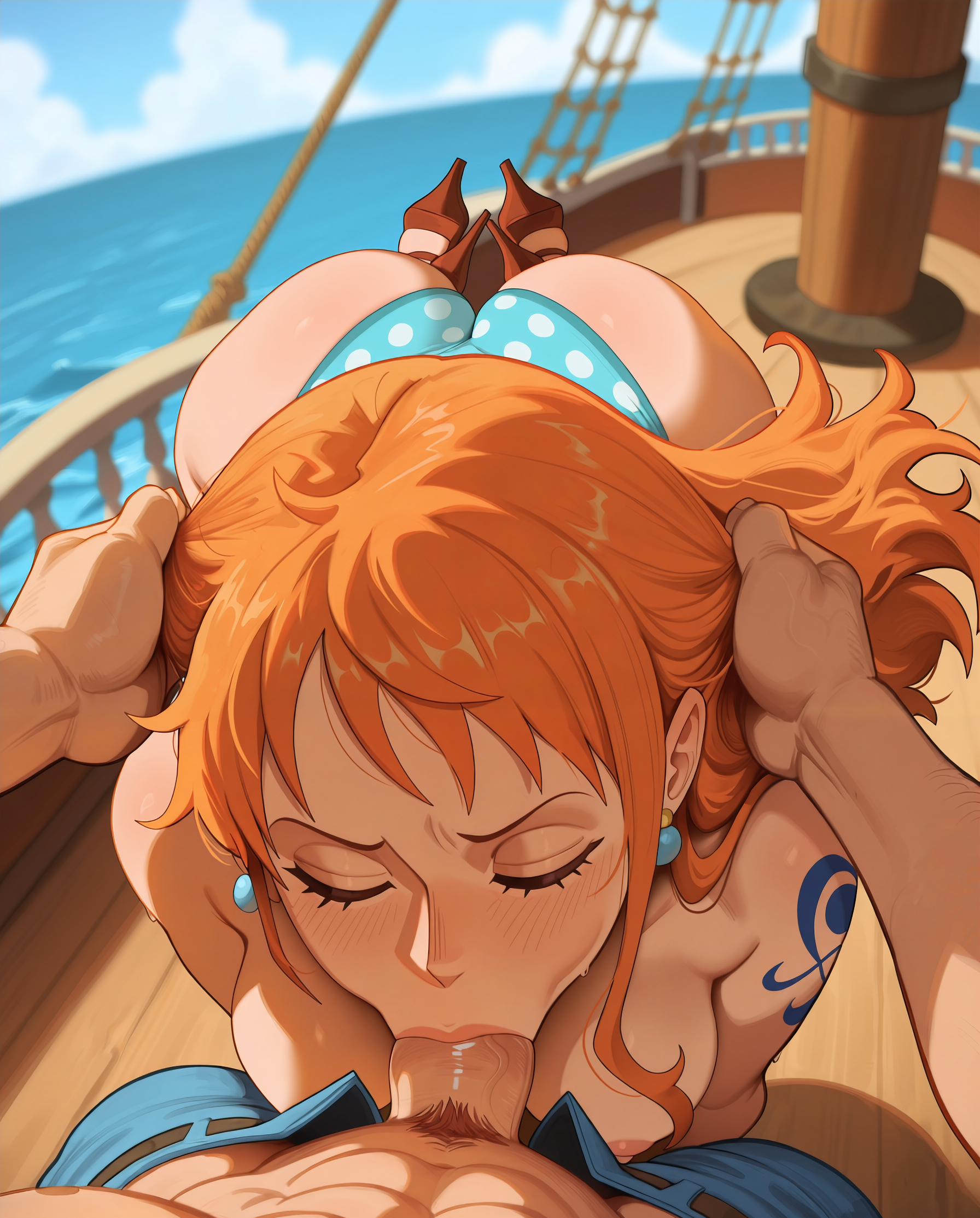 Nami (One Piece) Rule 34 Image